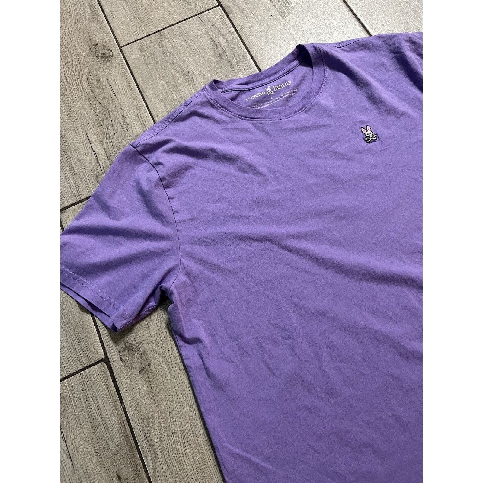 Psycho Bunny Psycho Bunny Casual Men's Purple Graphic T-Shirt Size 8 XL Size US XL / EU 56 / 4 - 4 Thumbnail
