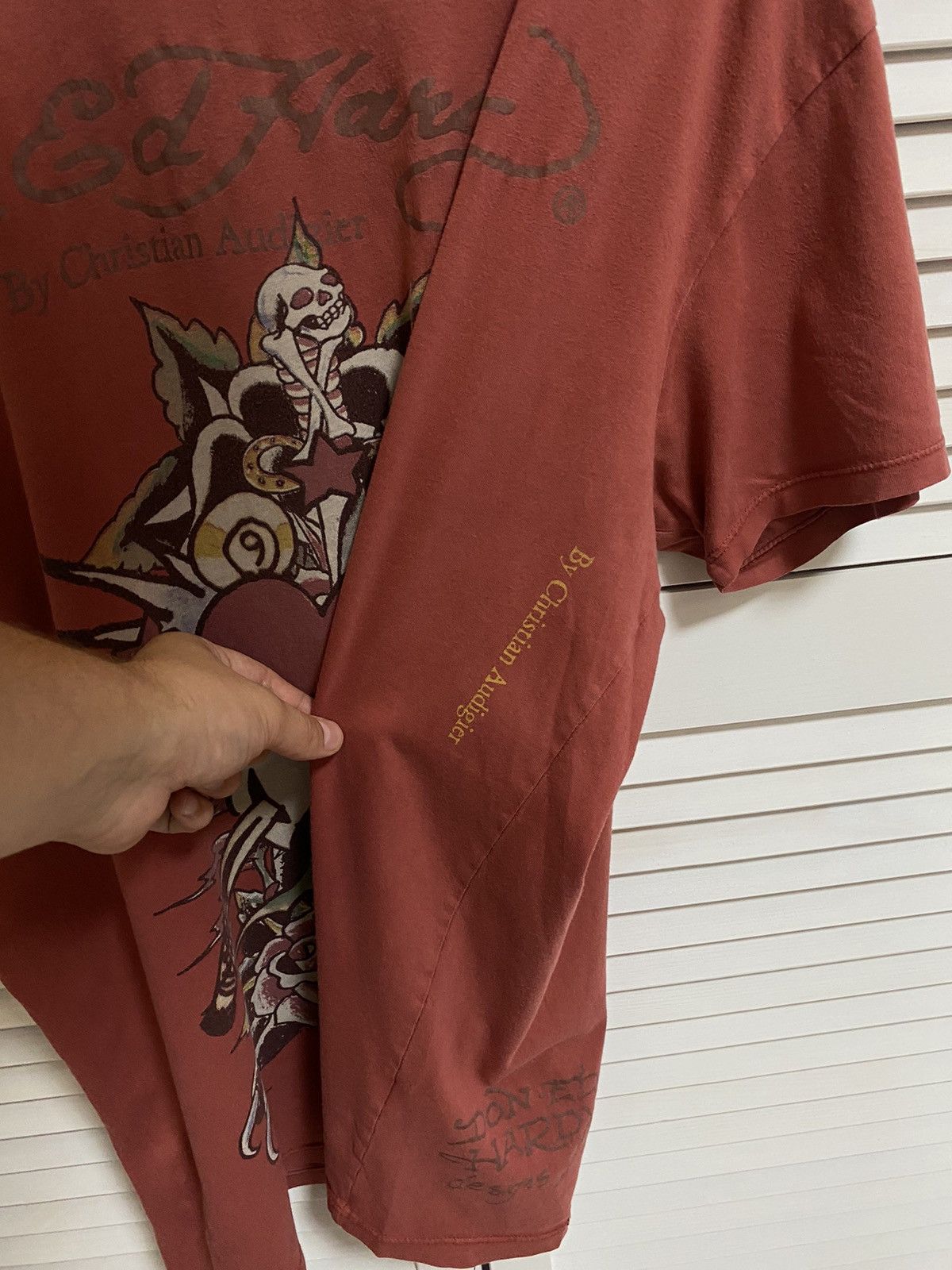 Christian Audigier × Ed Hardy Vintage T-Shirt Tee Ed Hardy by Christian Audigier Y2K Size US XL / EU 56 / 4 - 4 Thumbnail