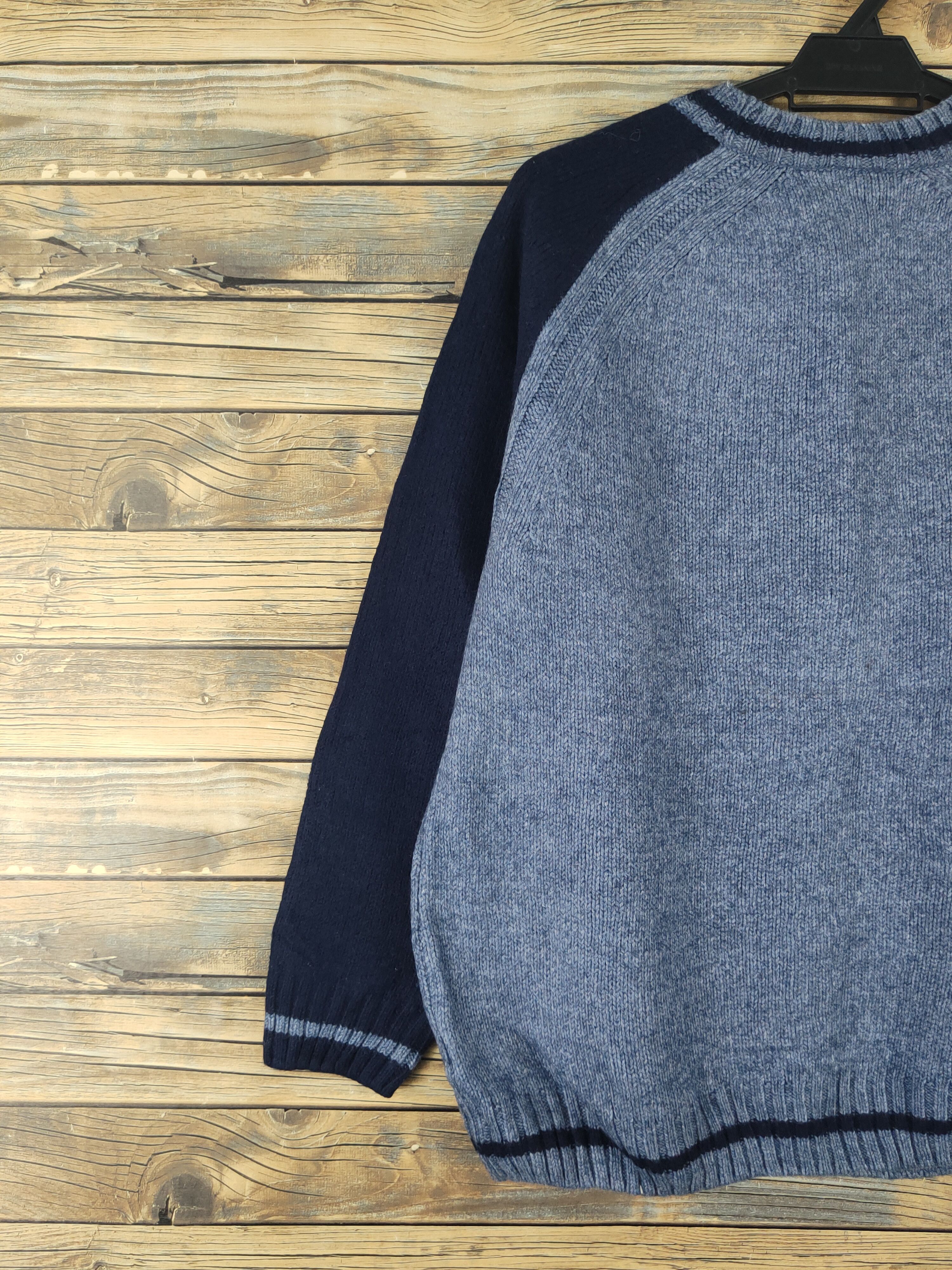 Vintage Lacoste vintage Blue Knitwear Sweatshirts #W1747 Size US M / EU 48-50 / 2 - 8 Thumbnail
