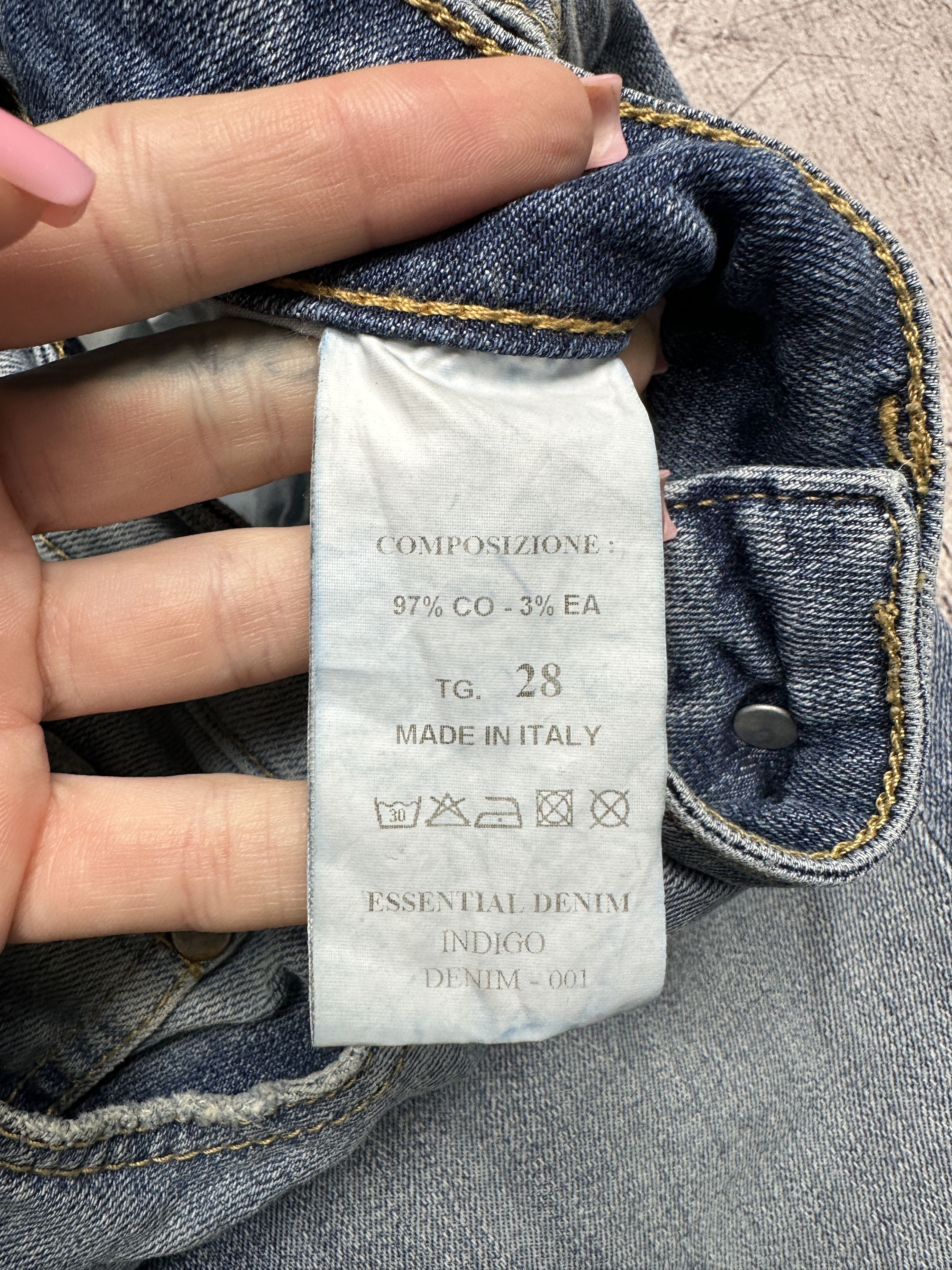 Represent Clo. Represent Mens Biker Jeans Denim Pants Size US 28 / EU 44 - 7 Thumbnail