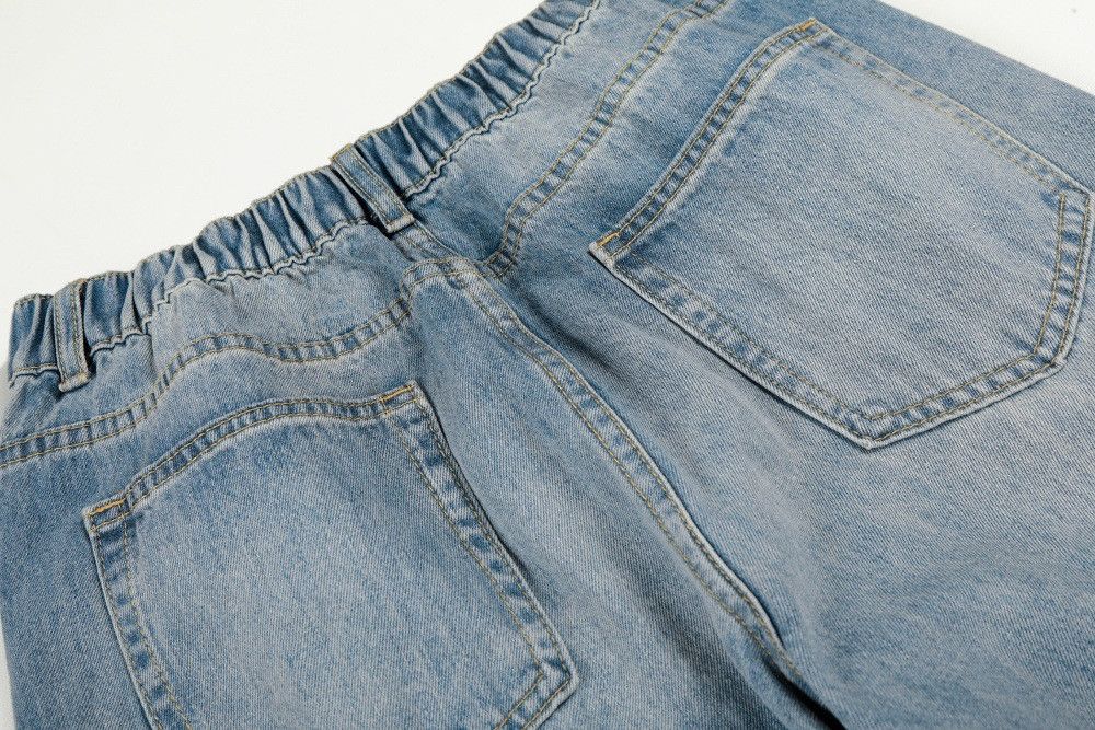 Jean American retro washed distressed jeans for men Size US 32 / EU 48 - 5 Thumbnail