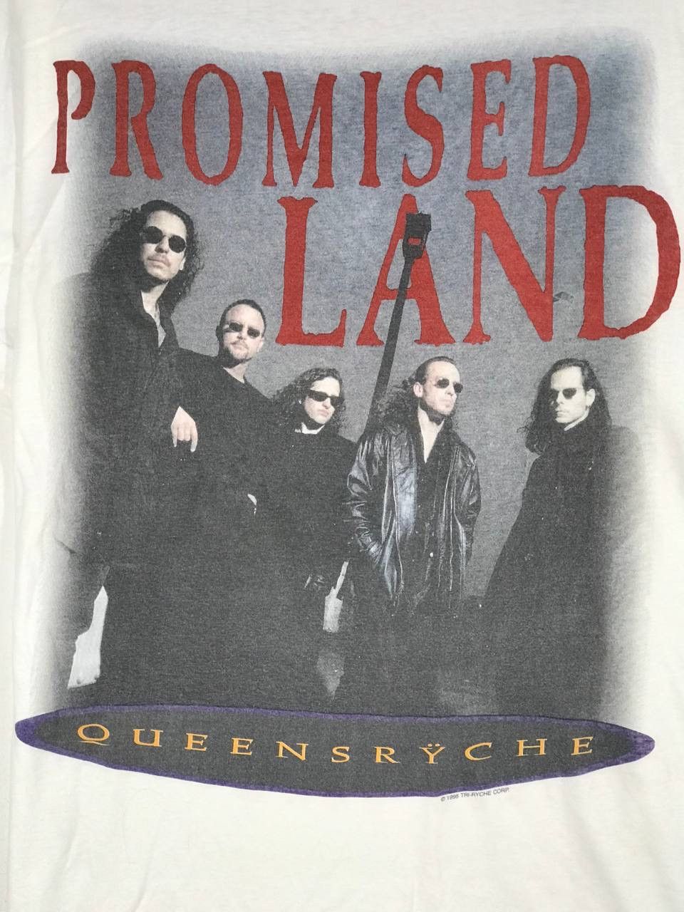 Band Tees × Vintage Vintage 1995 Queensryche promised land tour Size US L / EU 52-54 / 3 - 3 Thumbnail