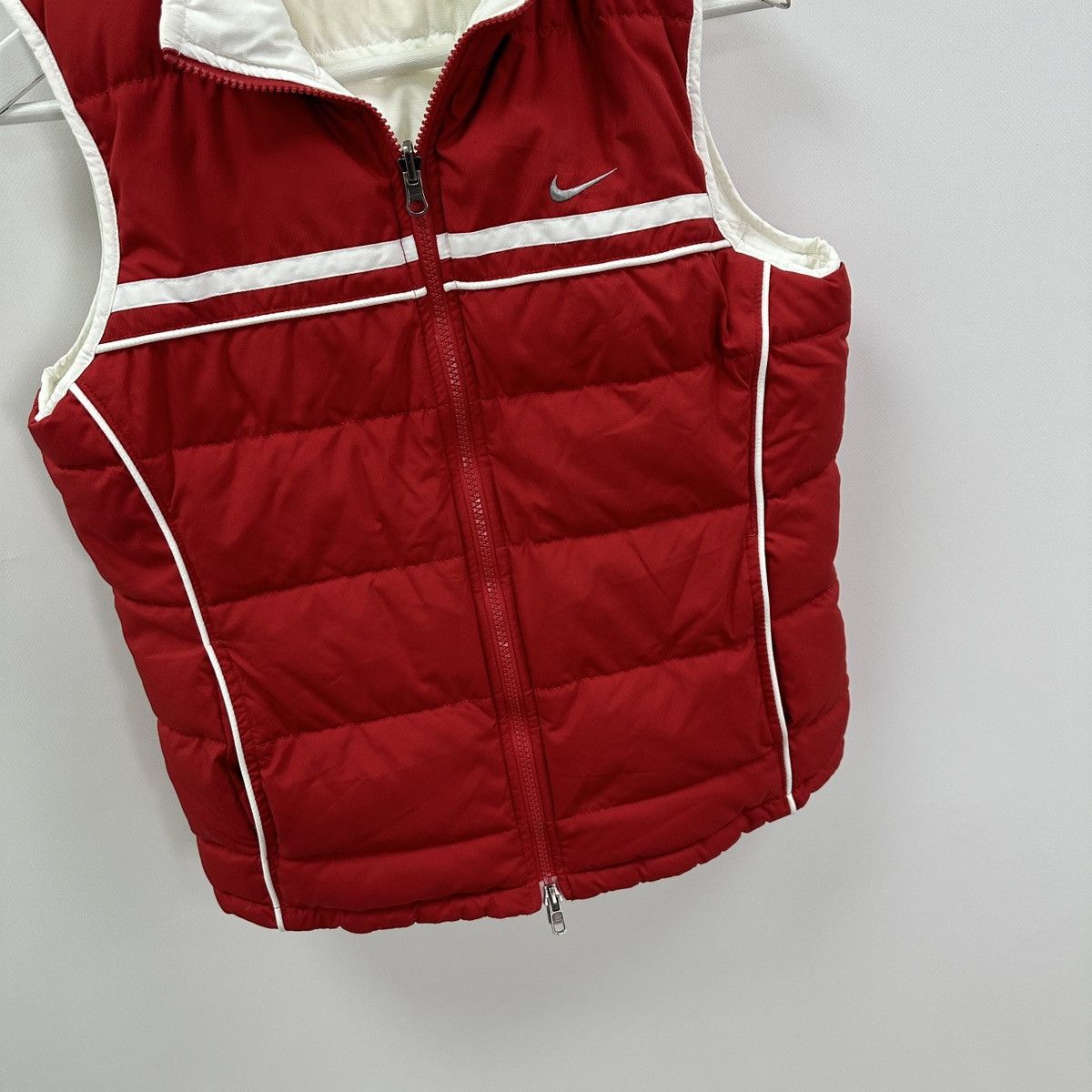 Vintage Vintage 00s Nike Embroidered puffer reversible vest y2k rare Size M / US 6-8 / IT 42-44 - 9 Thumbnail
