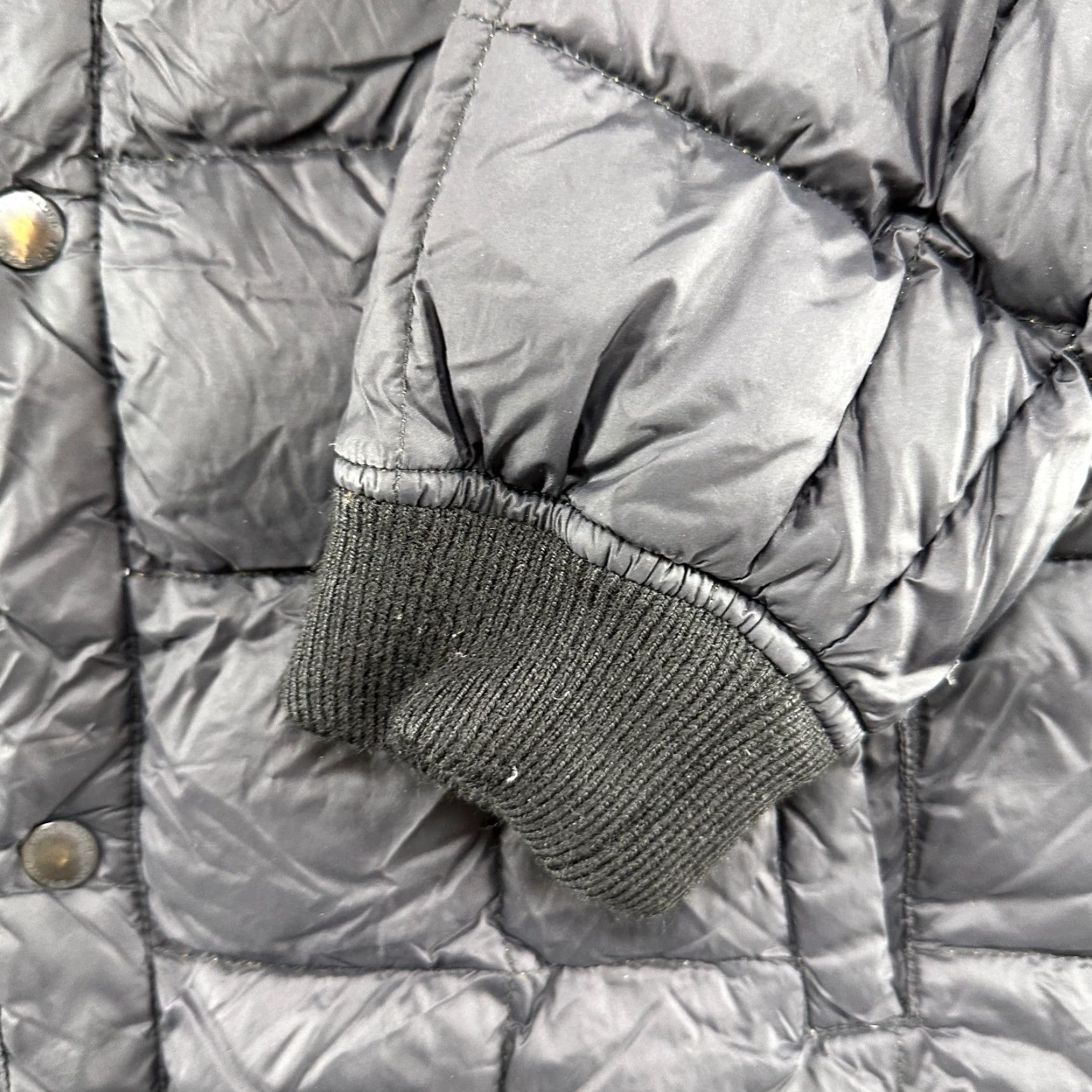 Eddie Bauer Eddie Bauer Jacket Men Small Black Quilted Snap Puffer Down Stratuslite Nylon Softshell Insulated Size US S / EU 44-46 / 1 - 3 Thumbnail