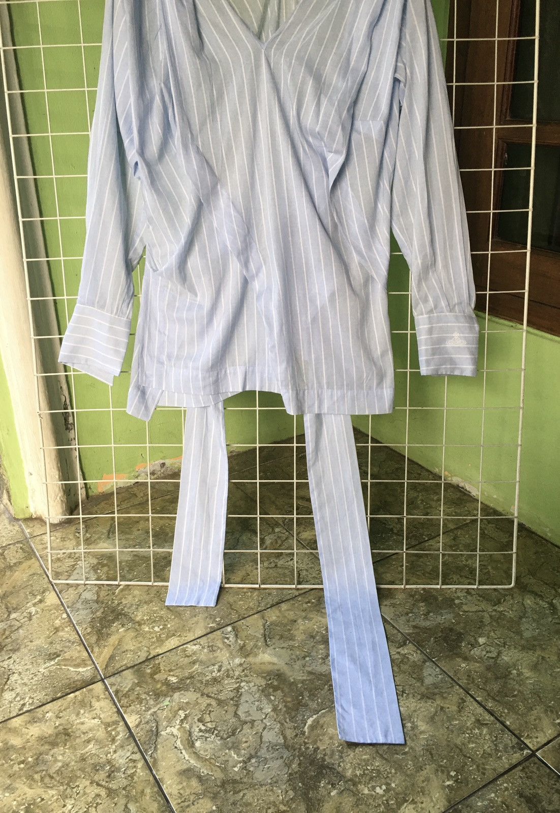 Vivienne Westwood Vivienne Westwood Anglomania Assymetric Blue stripe Size XS / US 0-2 / IT 36-38 - 3 Thumbnail