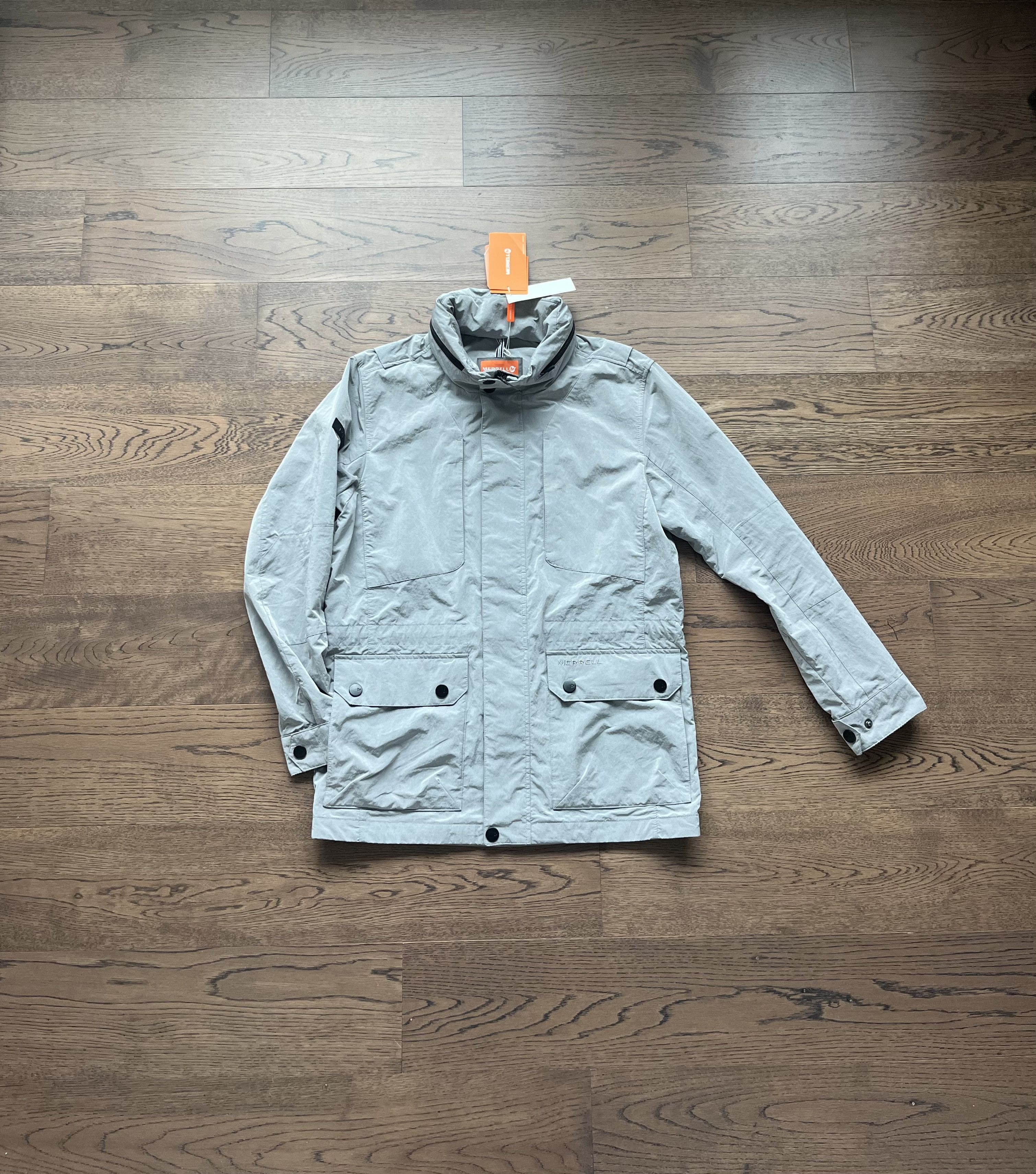 Merrell Merrell Mens Outdoor Wind Rain Proof Army style Jacket Size US M / EU 48-50 / 2 - 1 Thumbnail