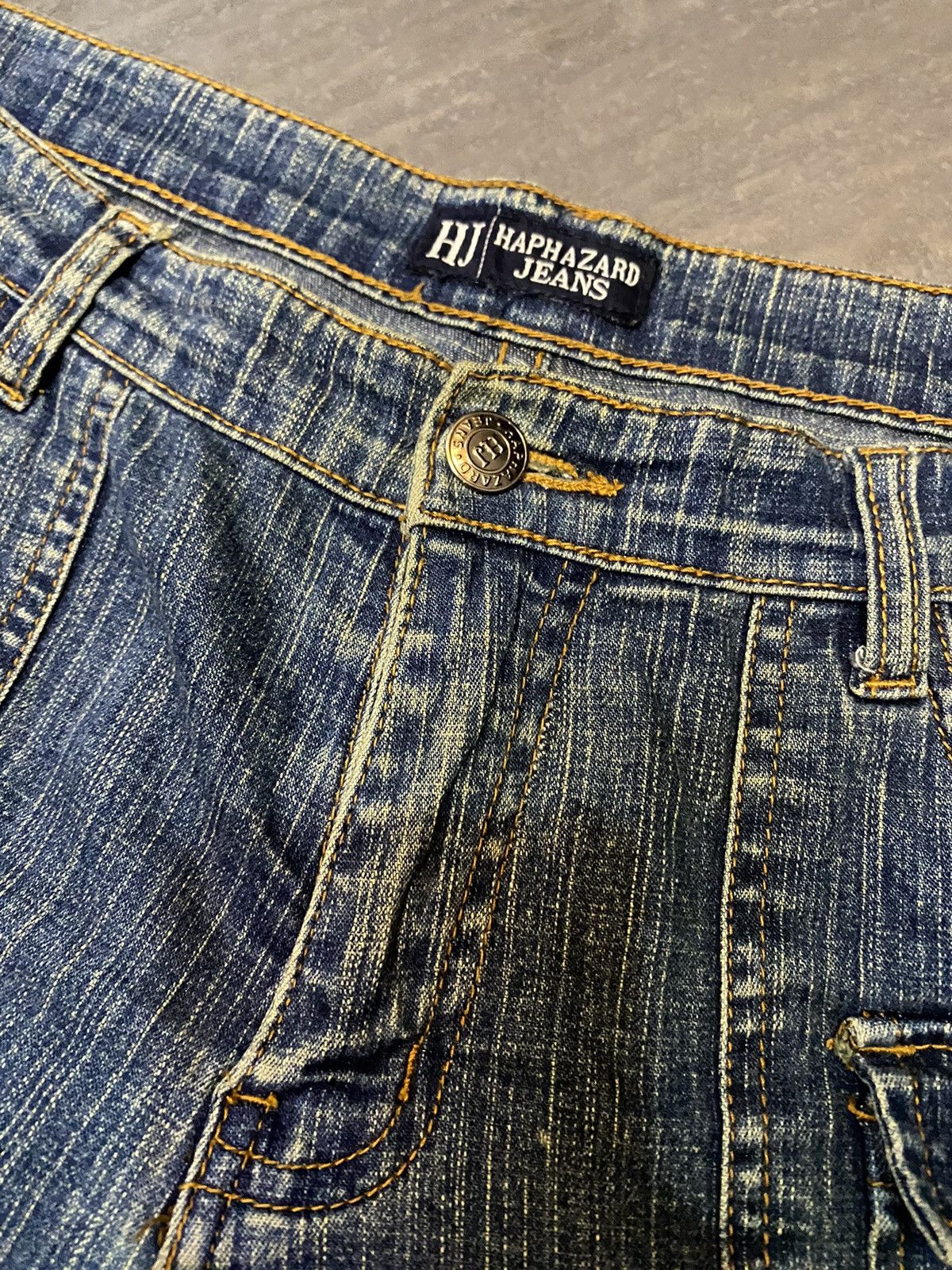 Other Flare jeans Hj brand multi pocket boot Cut Size US 31 - 5 Thumbnail