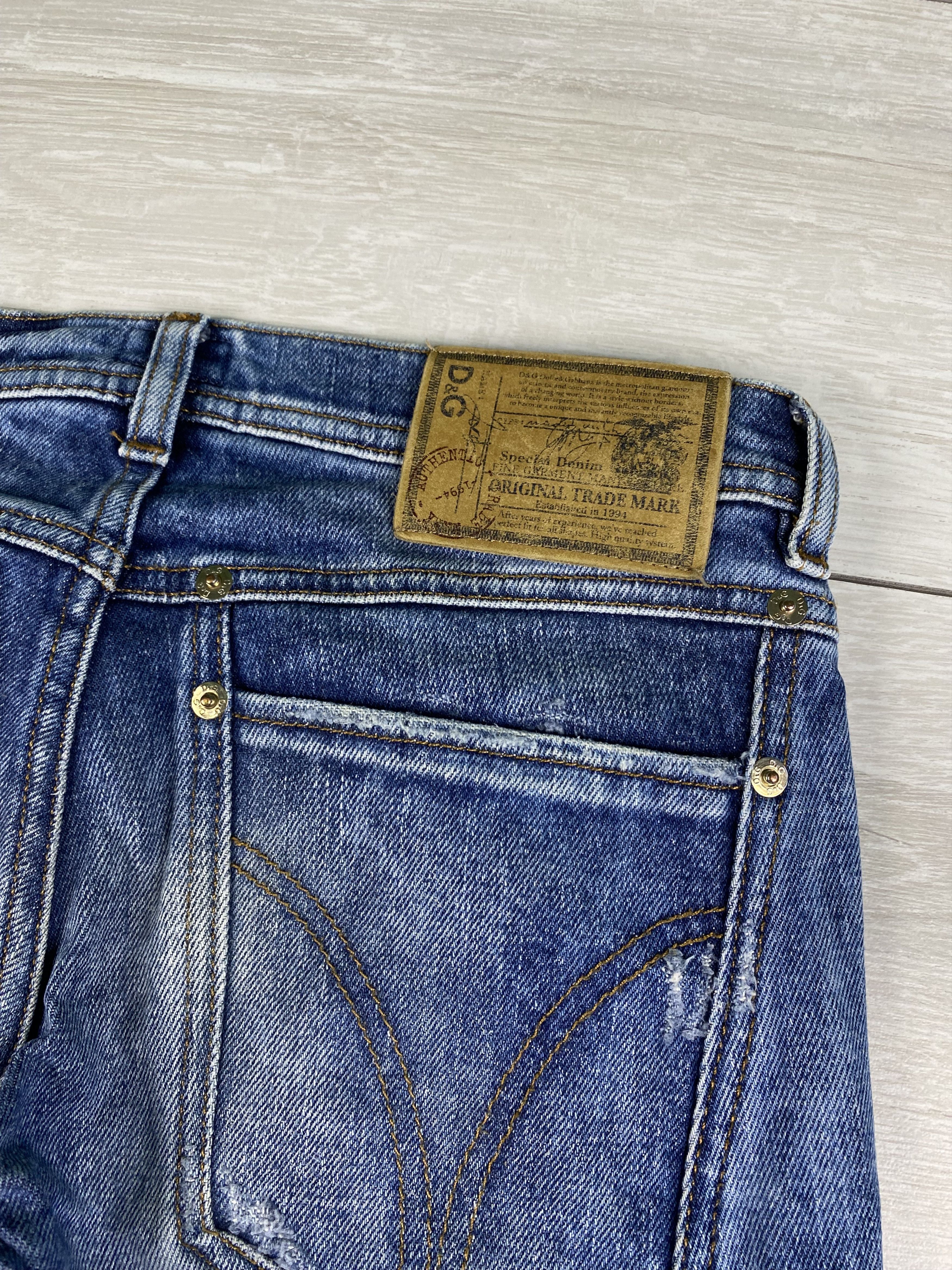 Dolce & Gabbana Rare vintage Dolce & Gabbana women distressed washed jeans Size 24" / US 00 / IT 34 - 10 Thumbnail