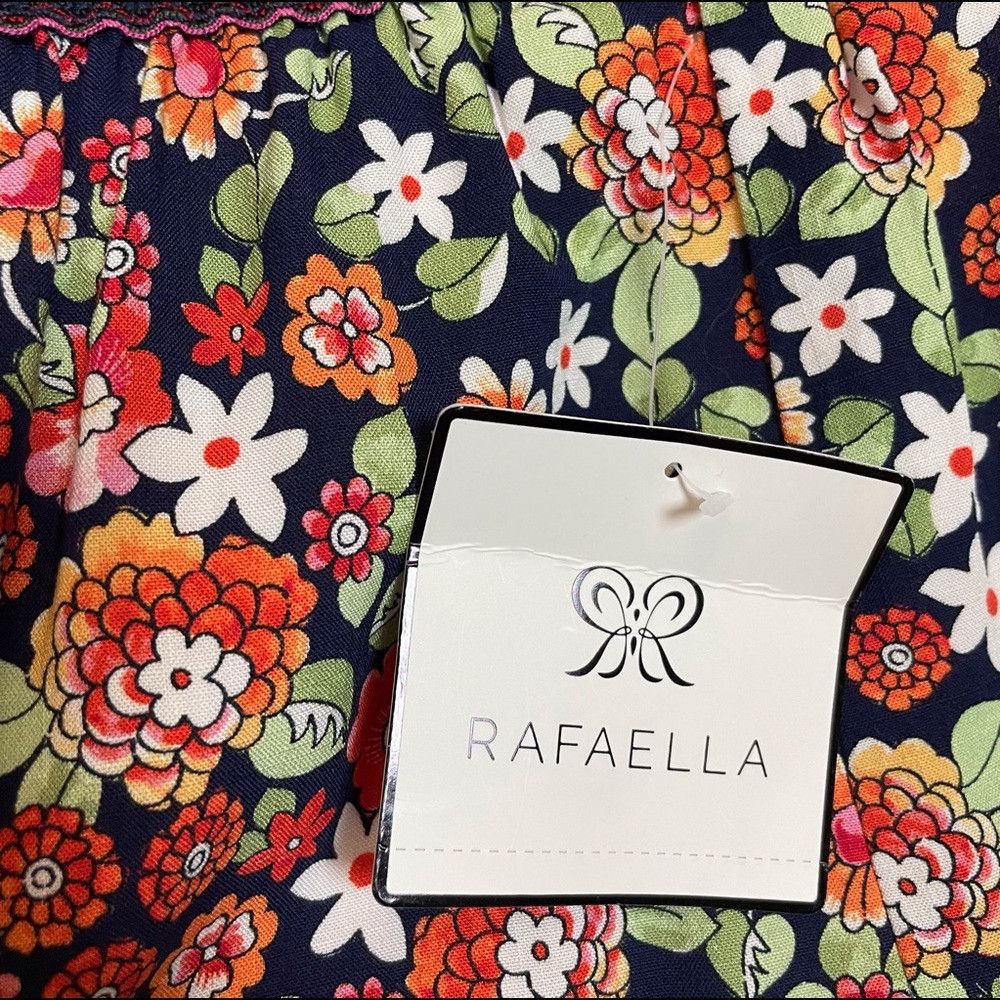 Other NWT New Rafaella Floral Ruffles Skirt Size 8 M Size 30" / US 8 / IT 44 - 7 Thumbnail