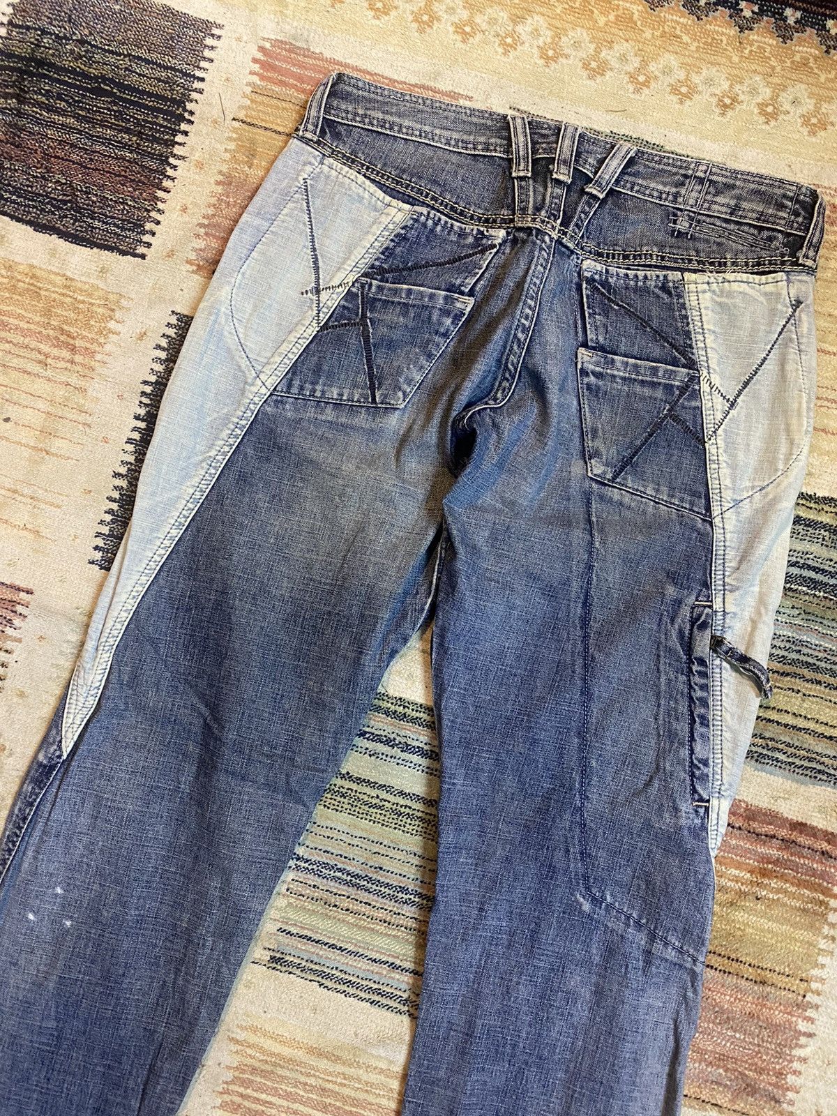 Marithe + Francois Girbaud ❗️ Distressed ❗️ Vintage MARITHE FRANCOIS GIRBAUD Pants Size US 32 / EU 48 - 9 Thumbnail