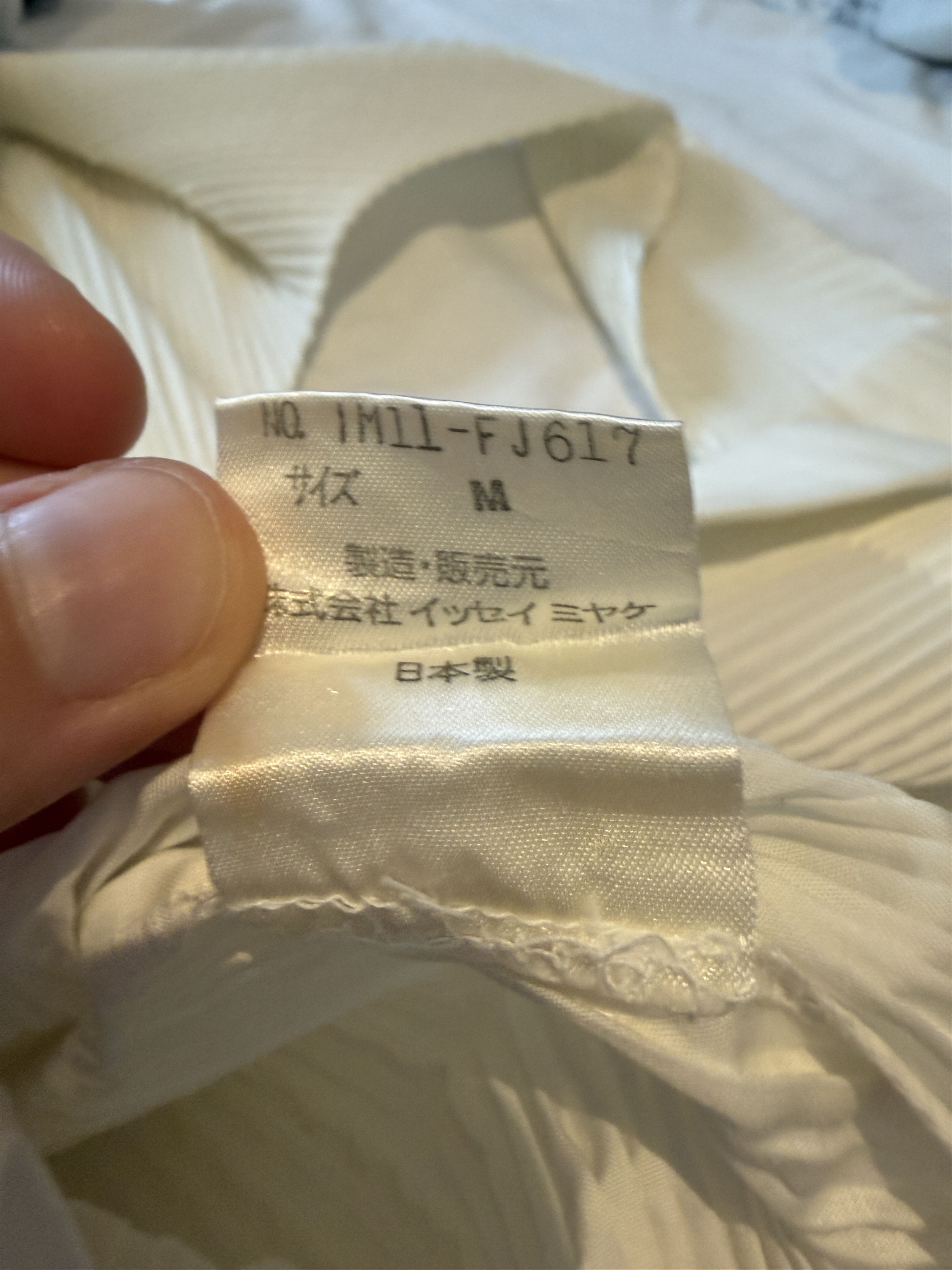 Issey Miyake Issey Miyake 1991 Archival Sculptural Pleated Circle Blouse Size M / US 6-8 / IT 42-44 - 7 Thumbnail