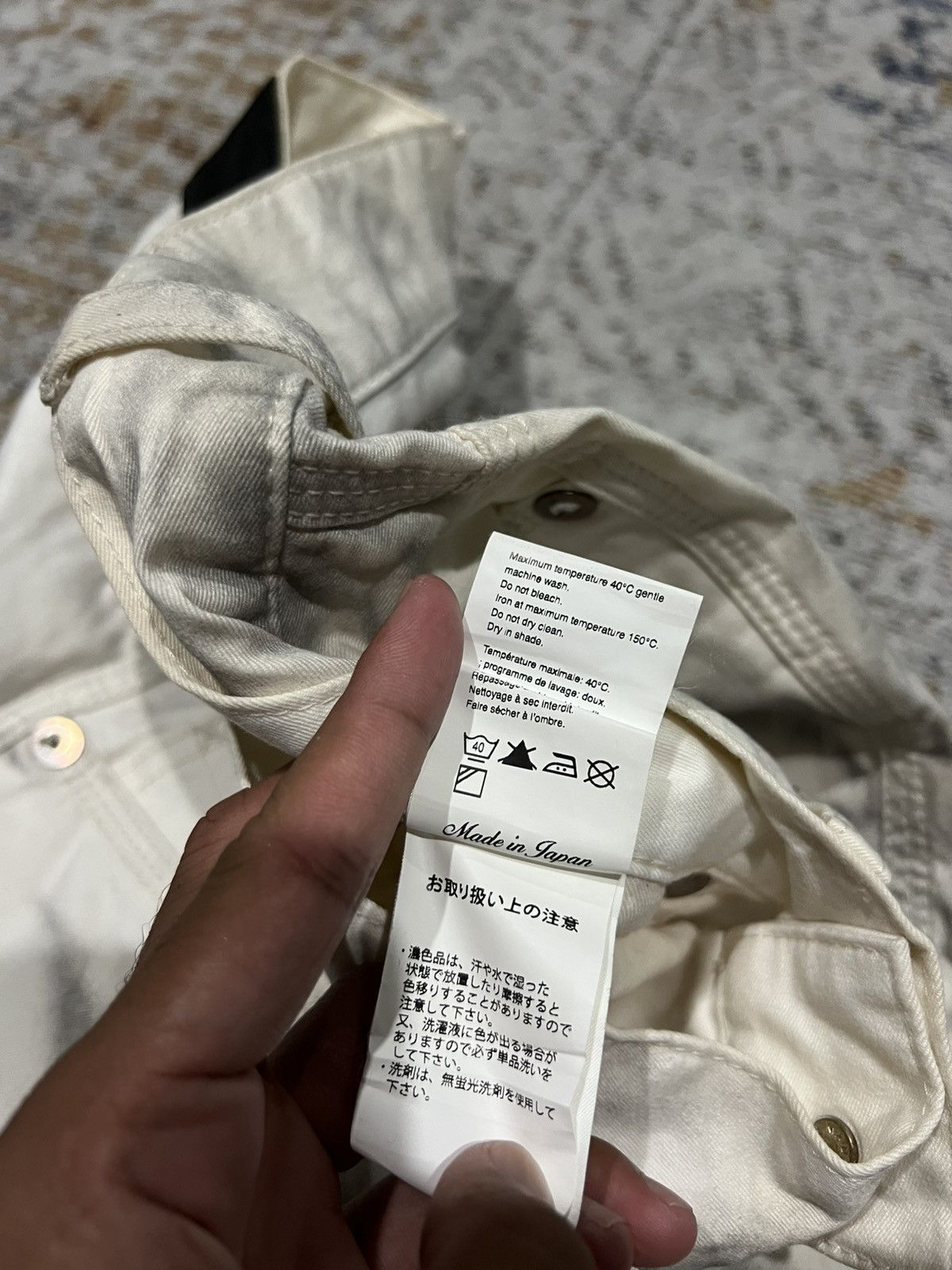 If Six Was Nine × Le Grande Bleu (L.G.B.) × Tornado Mart Urban Craft Japan Whiskered Mudwash Flared Jeans Size US 30 / EU 46 - 7 Thumbnail