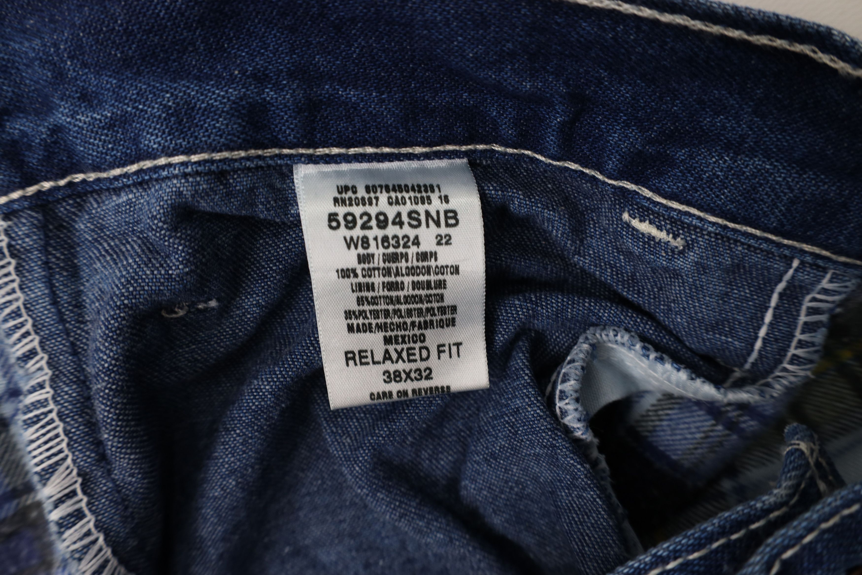 Dickies Vintage Dickies Fit Flannel Lined Wide Leg Dungaree Jeans Size US 38 / EU 54 - 10 Thumbnail