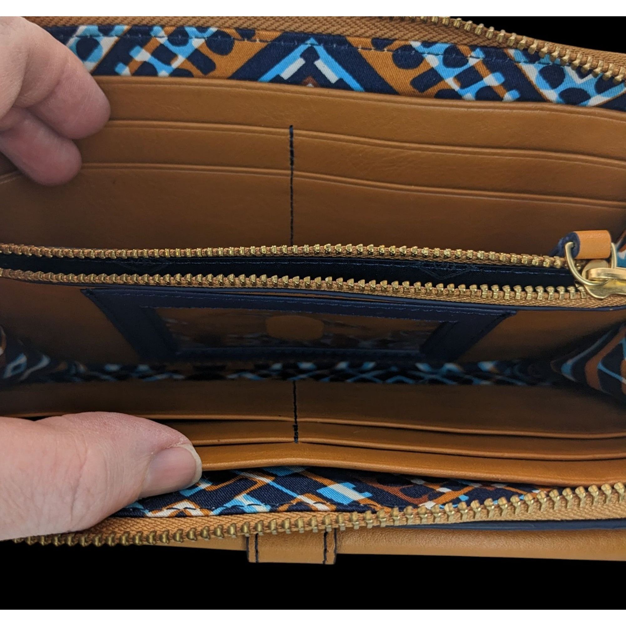 Vera Bradley Vera Bradley Genuine Leather Wristlet Wallet With Patterned Size ONE SIZE - 3 Thumbnail