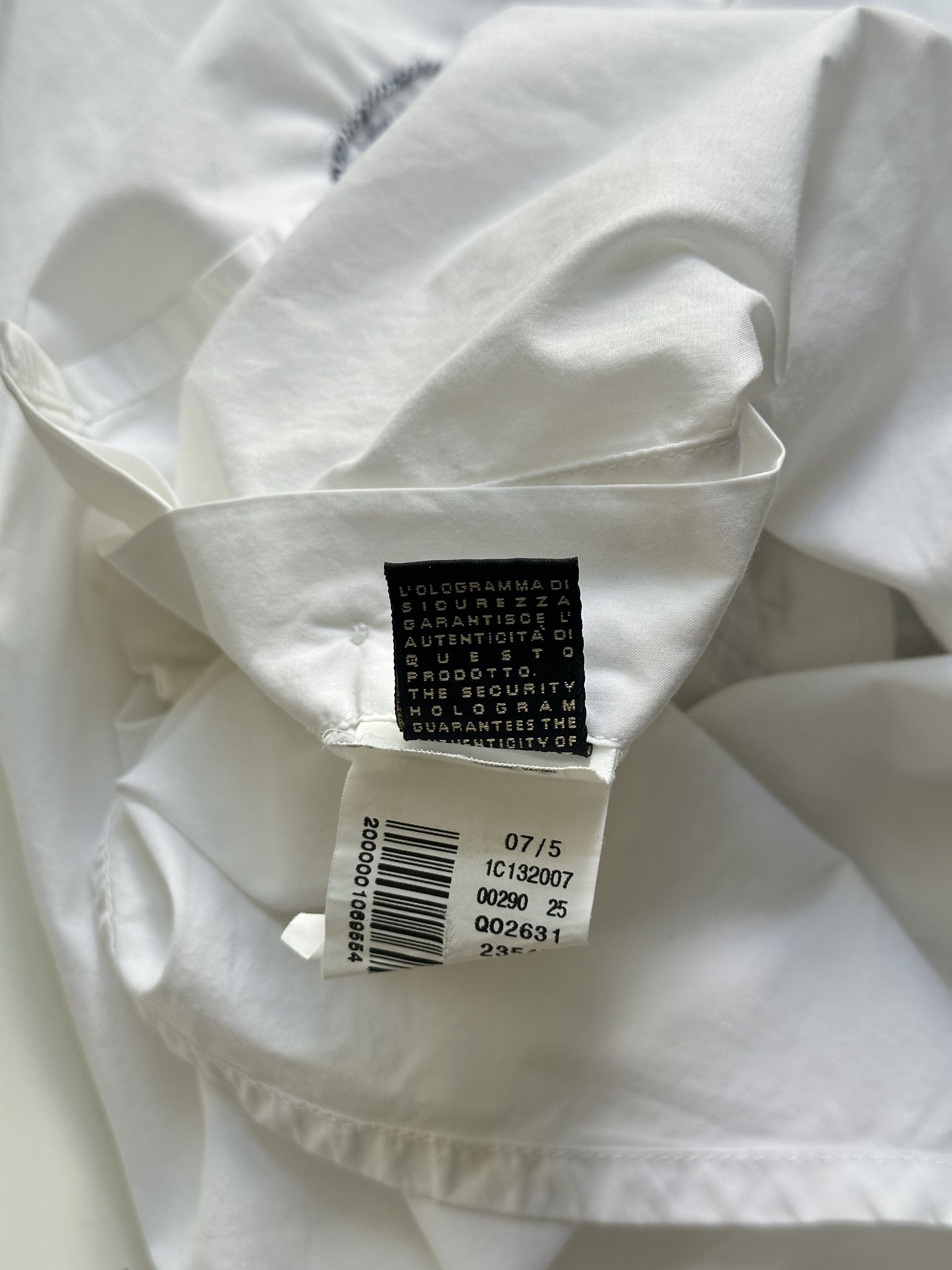 Just Cavalli Just Cavalli White Cufflink Shirt Men's 52 Size US L / EU 52-54 / 3 - 6 Thumbnail