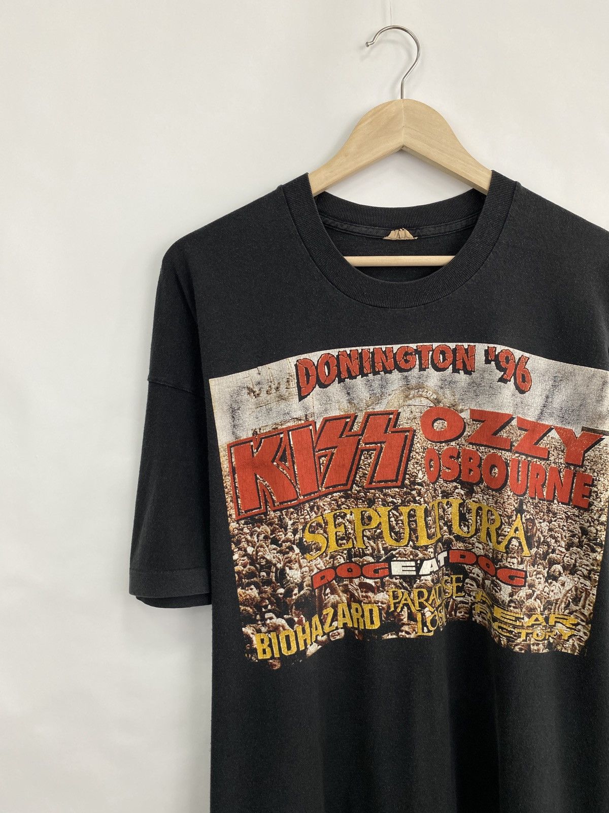 Band Tees × KISS × Ozzy Osbourne Vintage 1996 Kiss Ozzy Osbourne Sepultura dog eat dog rock Size US XL / EU 56 / 4 - 2 Thumbnail