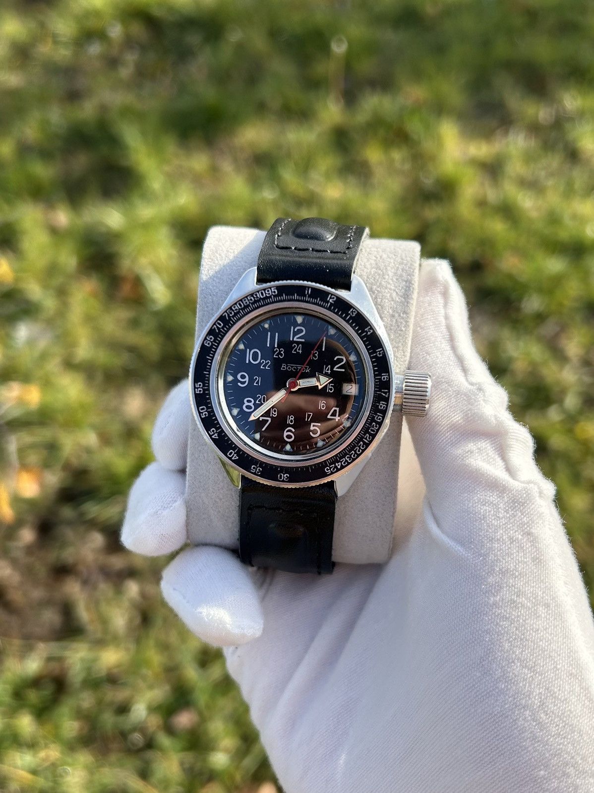 Vintage Vintage Watch Vostok Amphibia Customised Military 1990s Size ONE SIZE - 13 Thumbnail