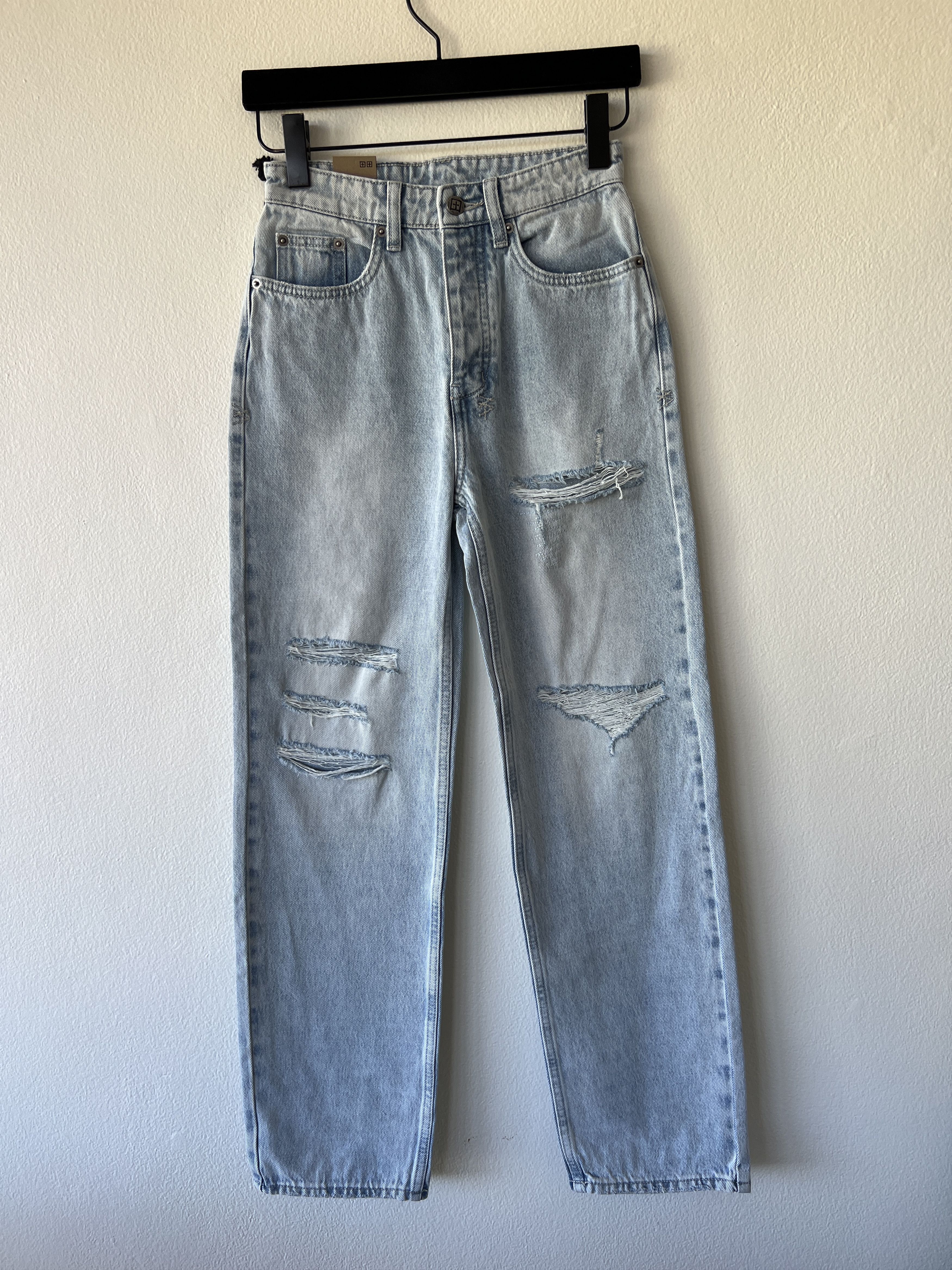 Ksubi womens denim high jean brooklyn sense sliced blue 24 6 Grailed