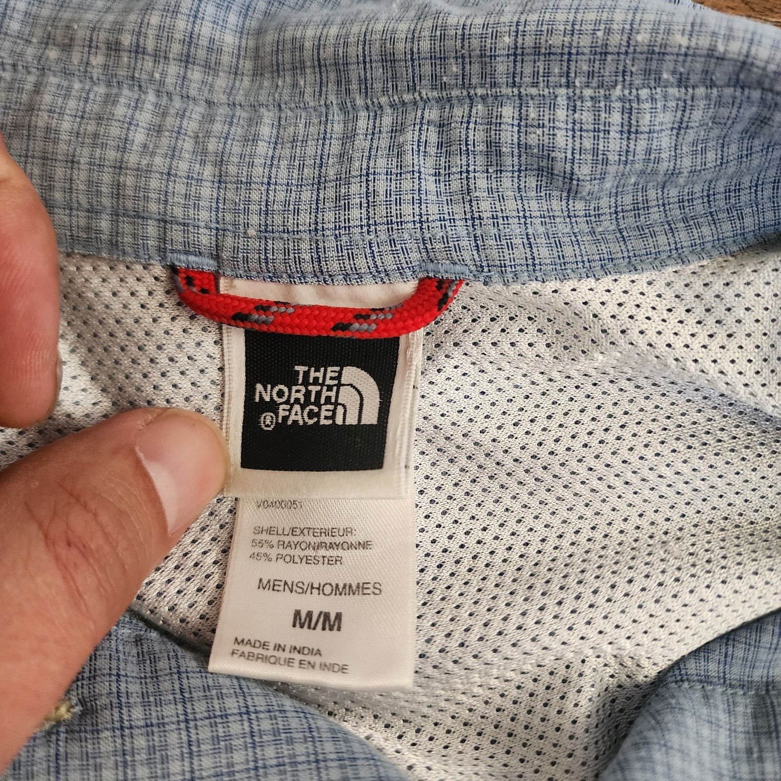The North Face North Face Men's M Blue Shirt with Zip Pocket Size US M / EU 48-50 / 2 - 3 Thumbnail