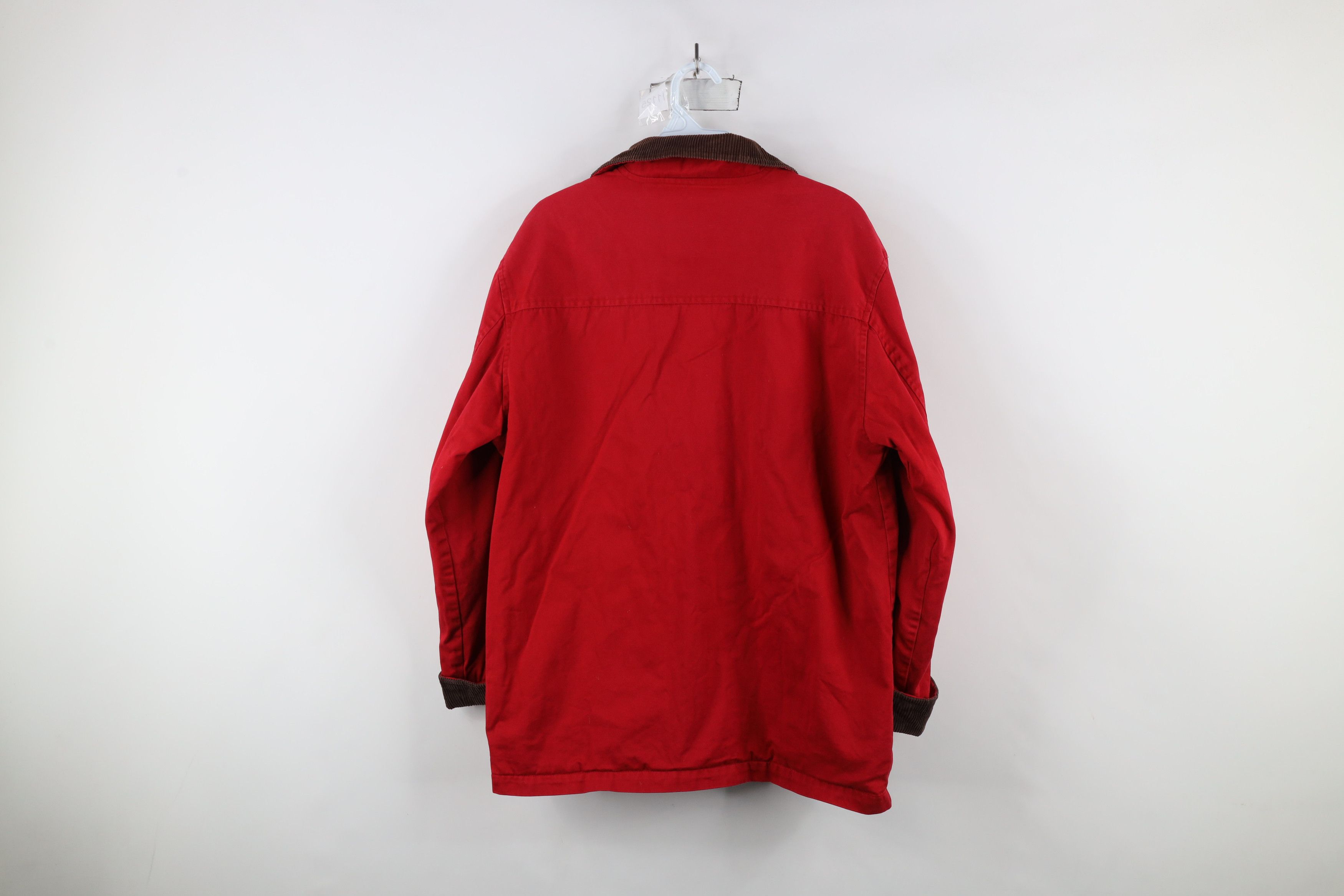 Vintage Vintage 90s Streetwear Flannel Lined Chore Barn Jacket Size S / US 4 / IT 40 - 11 Thumbnail
