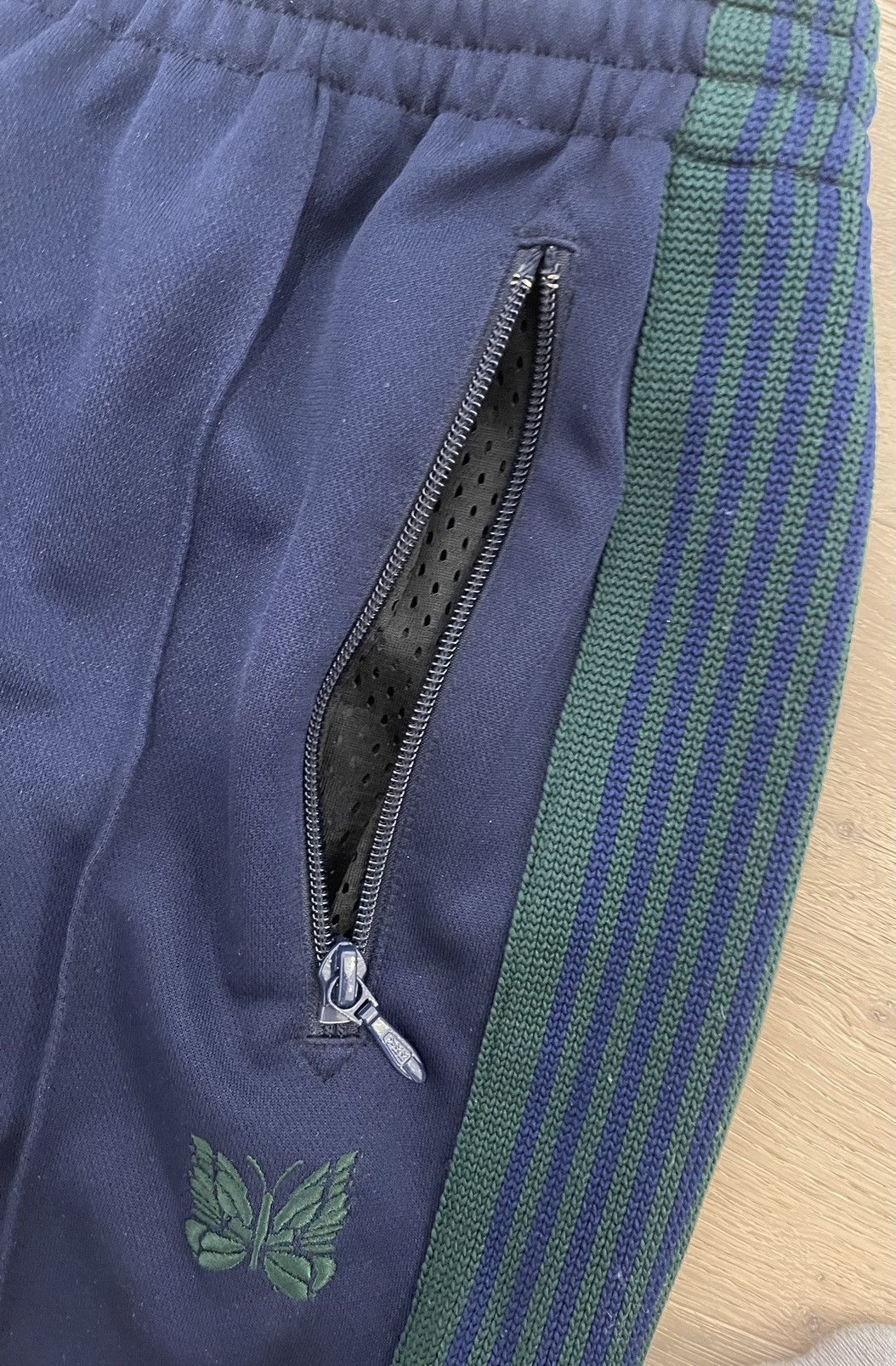 Needles Needles Navy Track Pants Small Size US 30 / EU 46 - 13 Thumbnail