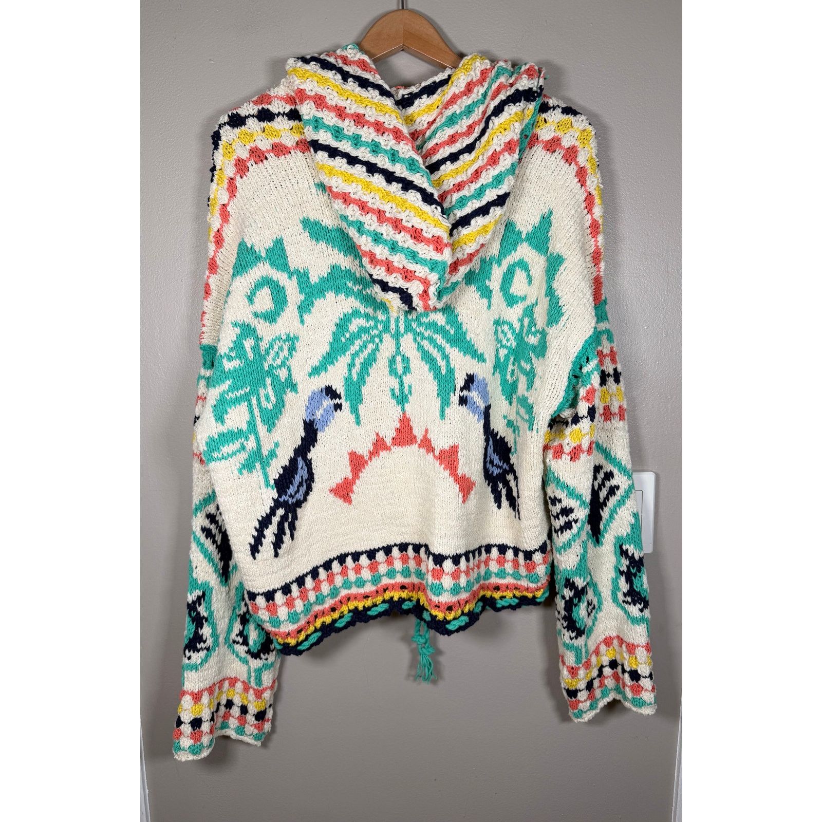 Free People Free People Baja Baby Cardi Slouchy Knit Cardigan XL Size XL / US 12-14 / IT 48-50 - 7 Thumbnail