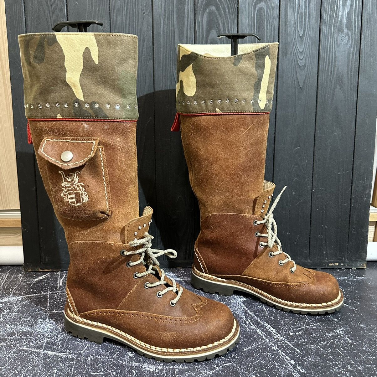 Other LUIS TRENKER - Women’s Hand Made Leather Boots Size 39 Size US 9 / IT 39 - 3 Thumbnail