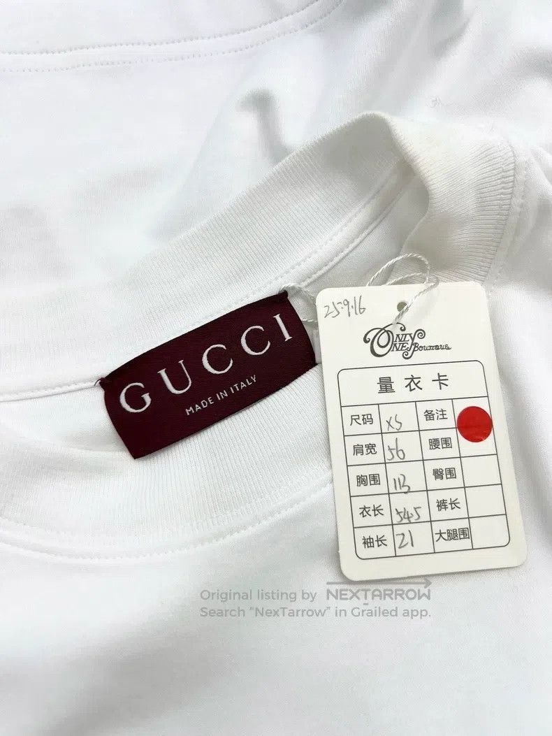 Gucci Gucci 25 new fake two-piece stitched short-sleeved T-shirt Size XS / US 0-2 / IT 36-38 - 5 Thumbnail