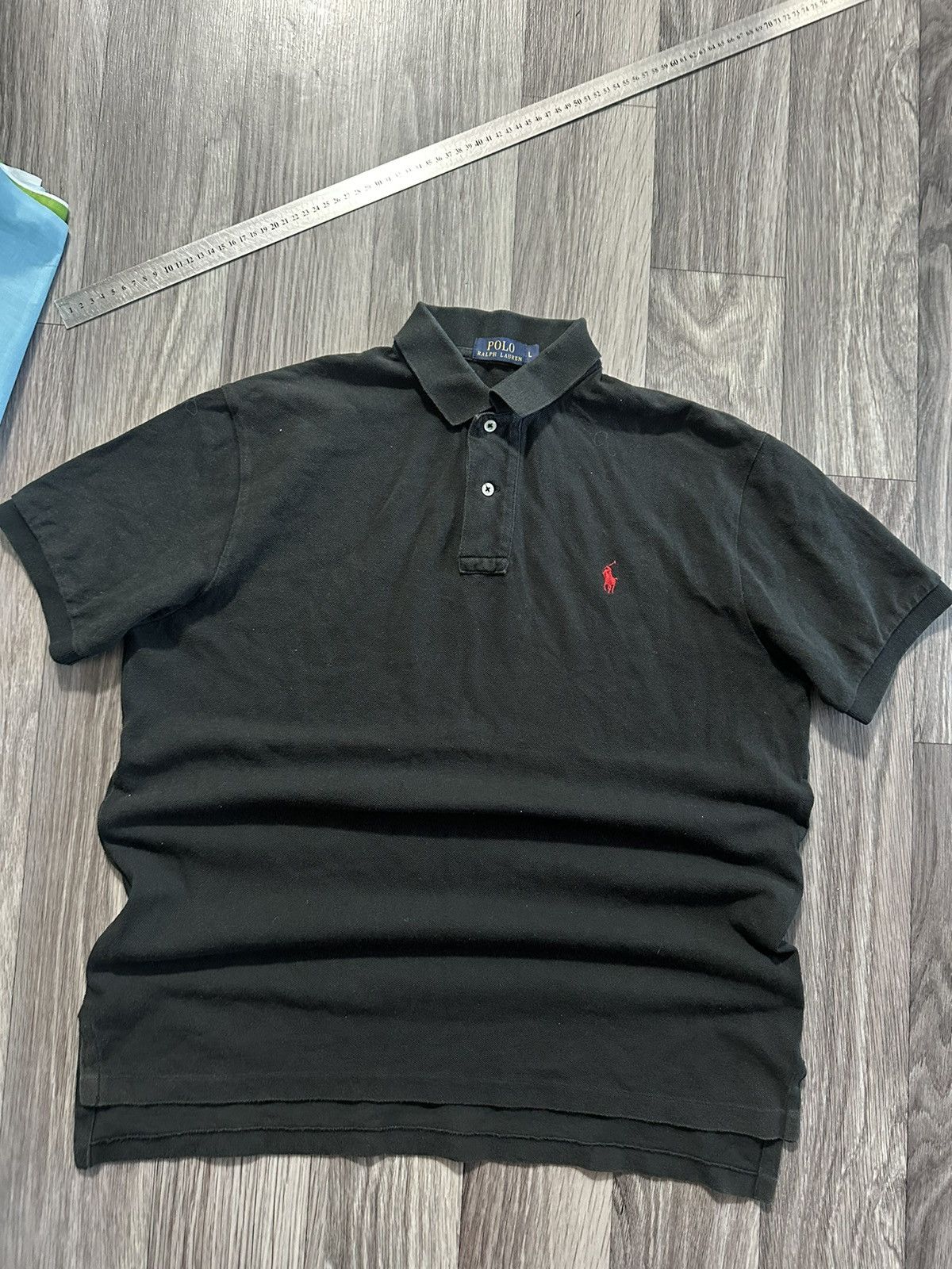 Polo Ralph Lauren Polo Ralph Lauren Black Polo t shirt oldmoney Size US L / EU 52-54 / 3 - 1 Thumbnail