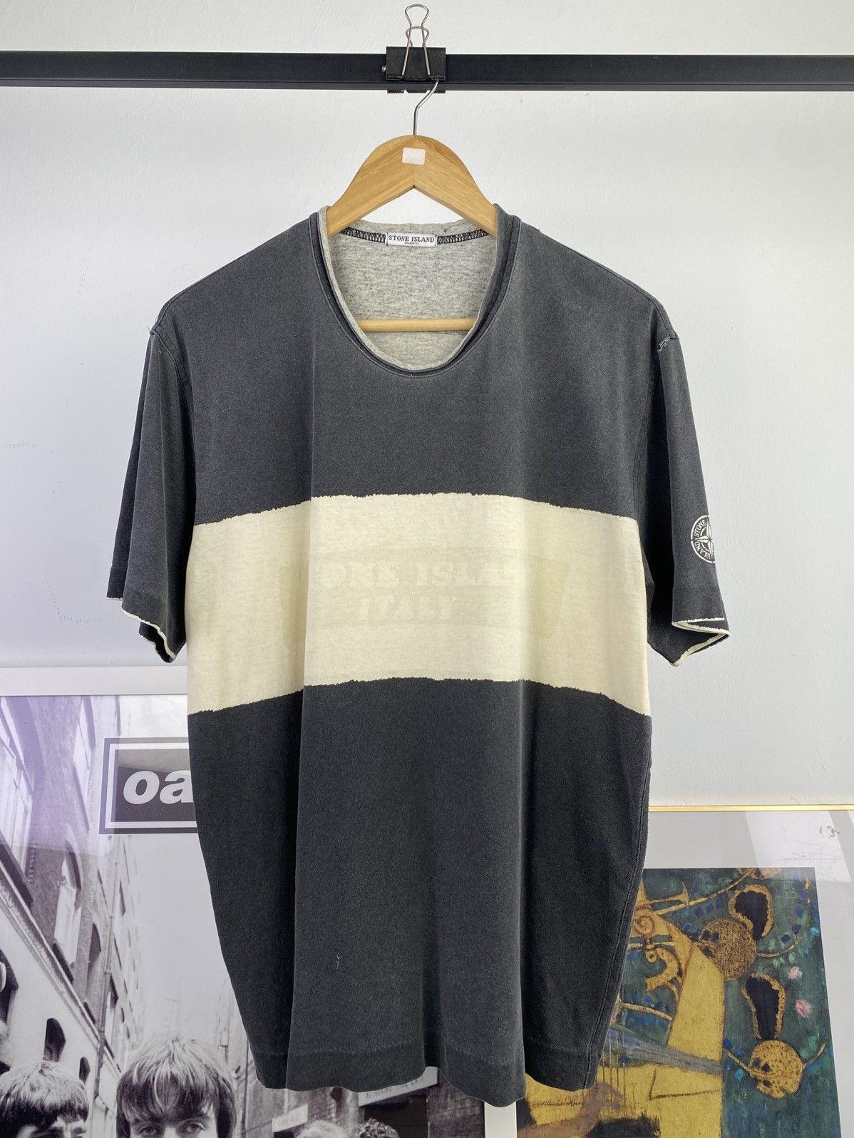 2006 Stone Island Spellout Tshirt