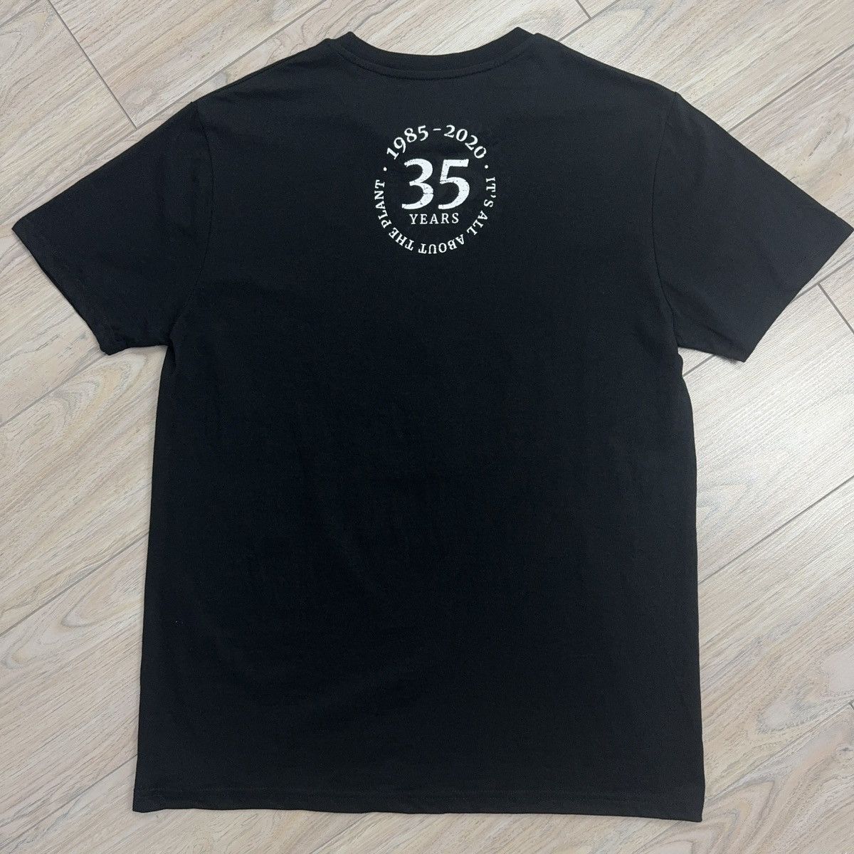 Band Tees Sensi Seeds Anniversary Black Tee Size US M / EU 48-50 / 2 - 8 Thumbnail