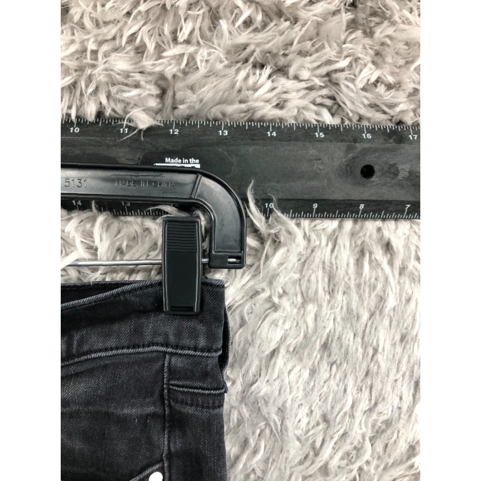 Express Express Jeans Skinny High Rise Size 2 Womens Black Dark Wash Denim 5-Pocket Modern Womens Clothing Size 26" / US 2 / IT 38 - 2 Thumbnail