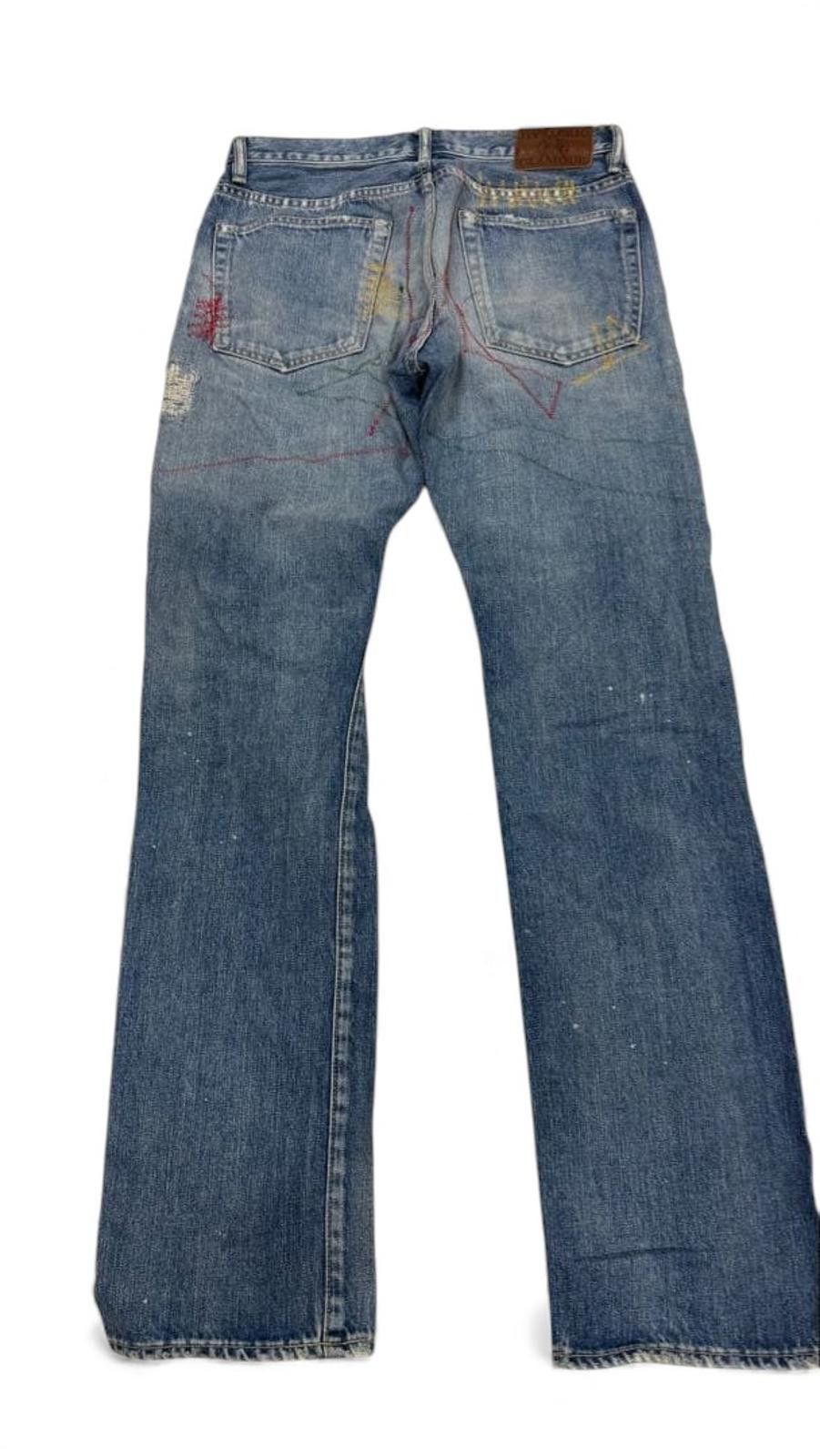 Hysteric Glamour Hysteric Glamour - Men's Distressed Patchwork Jeans Size US 32 / EU 48 - 5 Thumbnail