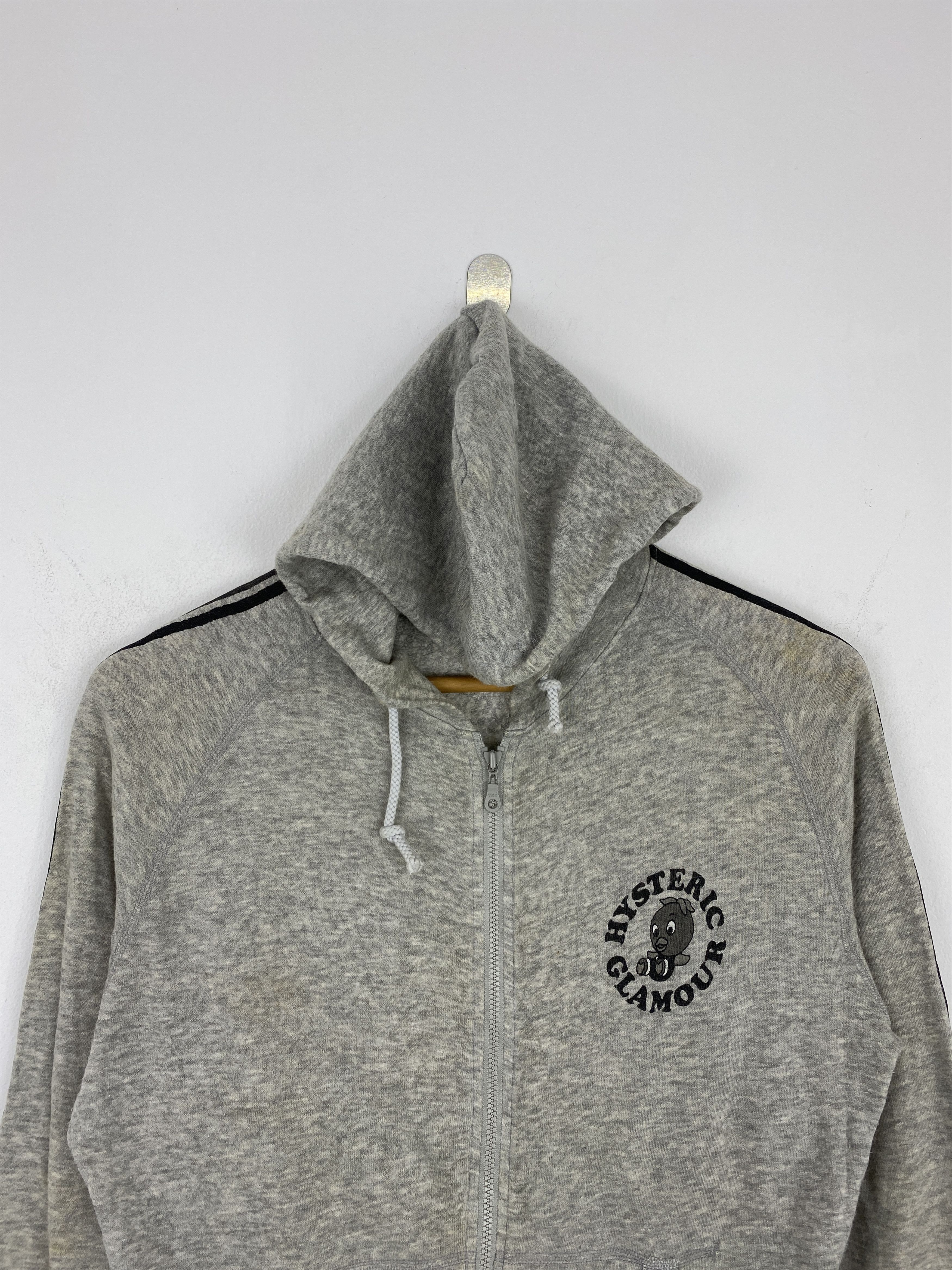 Designer × Hysteric Glamour × Vintage Vintage Hysteric Glamour Spell Out Backhit Hoodie J1963 Size US XXS / EU 40 - 3 Thumbnail