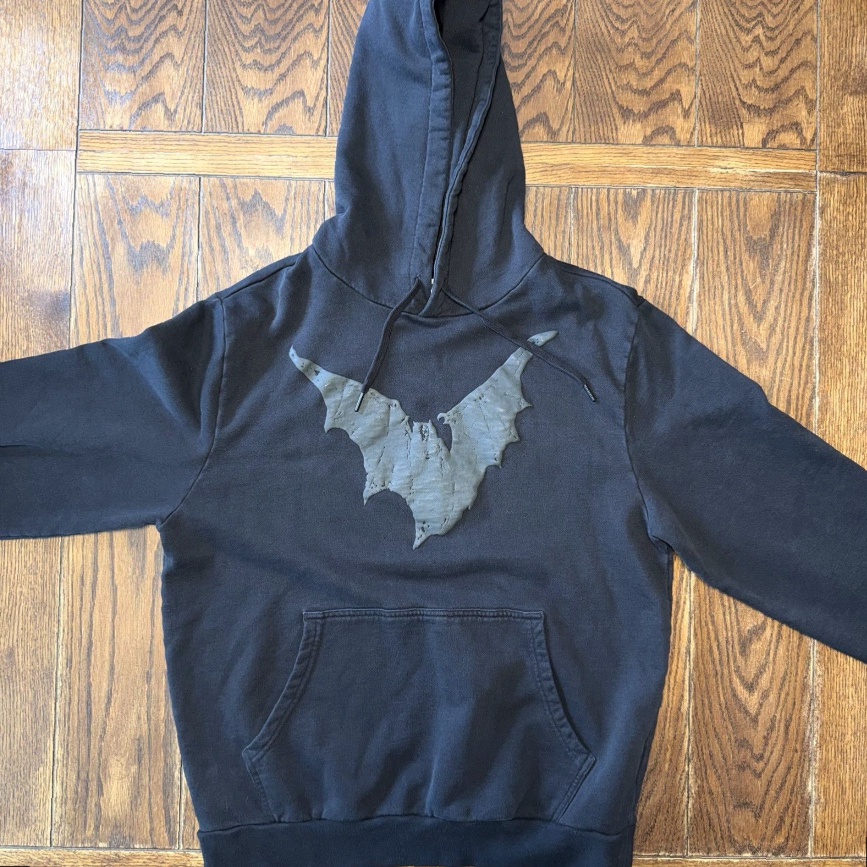 Welcome Skateboards Welcome Skateboards x BAUHAUS Eyes Pigment Dyed Hoodie L Black Mens Size US L / EU 52-54 / 3 - 3 Thumbnail