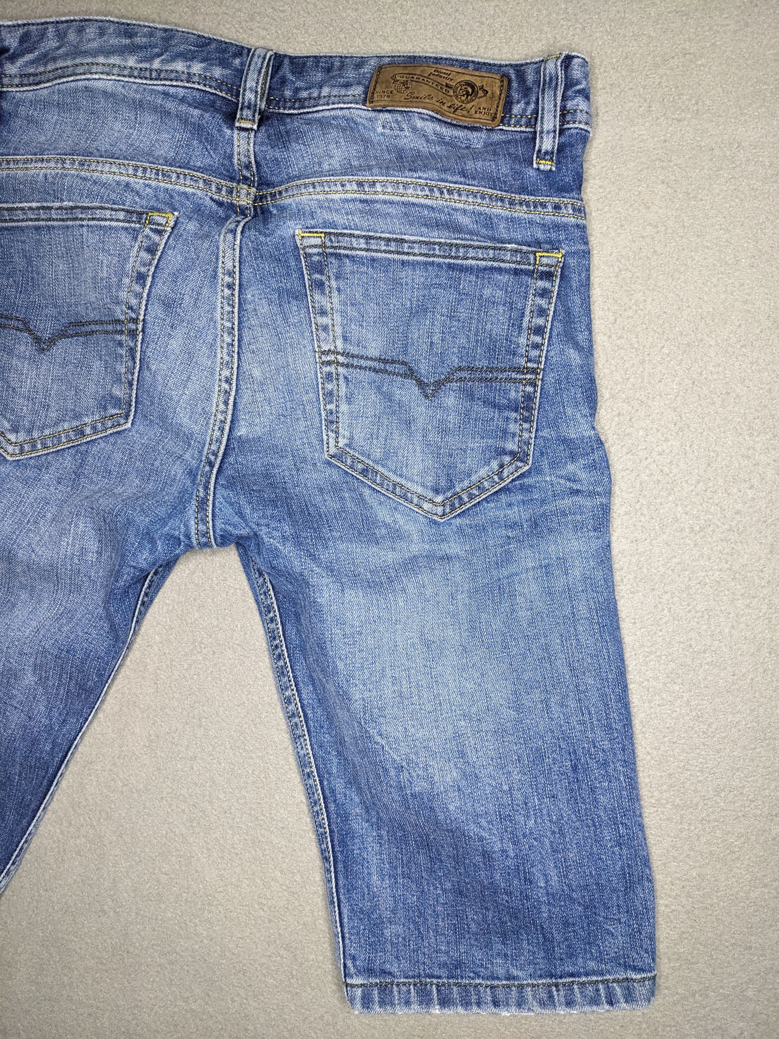 Diesel Diesel Mens Jean Shorts Size 30 Denim Stretch Whiskers Slim Size US 30 / EU 46 - 8 Thumbnail