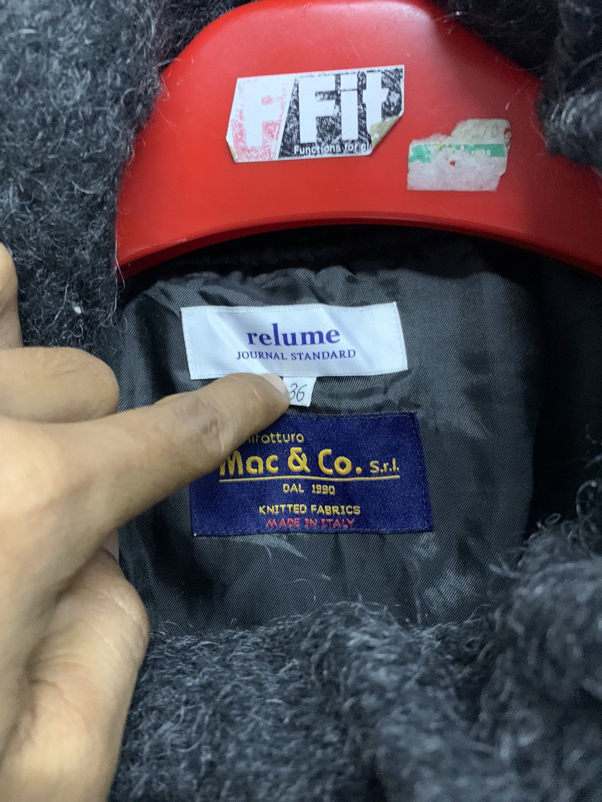 Journal Standard RARE JOURNAL STANDARD KNIT FABRIC PUFFER JACKET Size US S / EU 44-46 / 1 - 4 Thumbnail