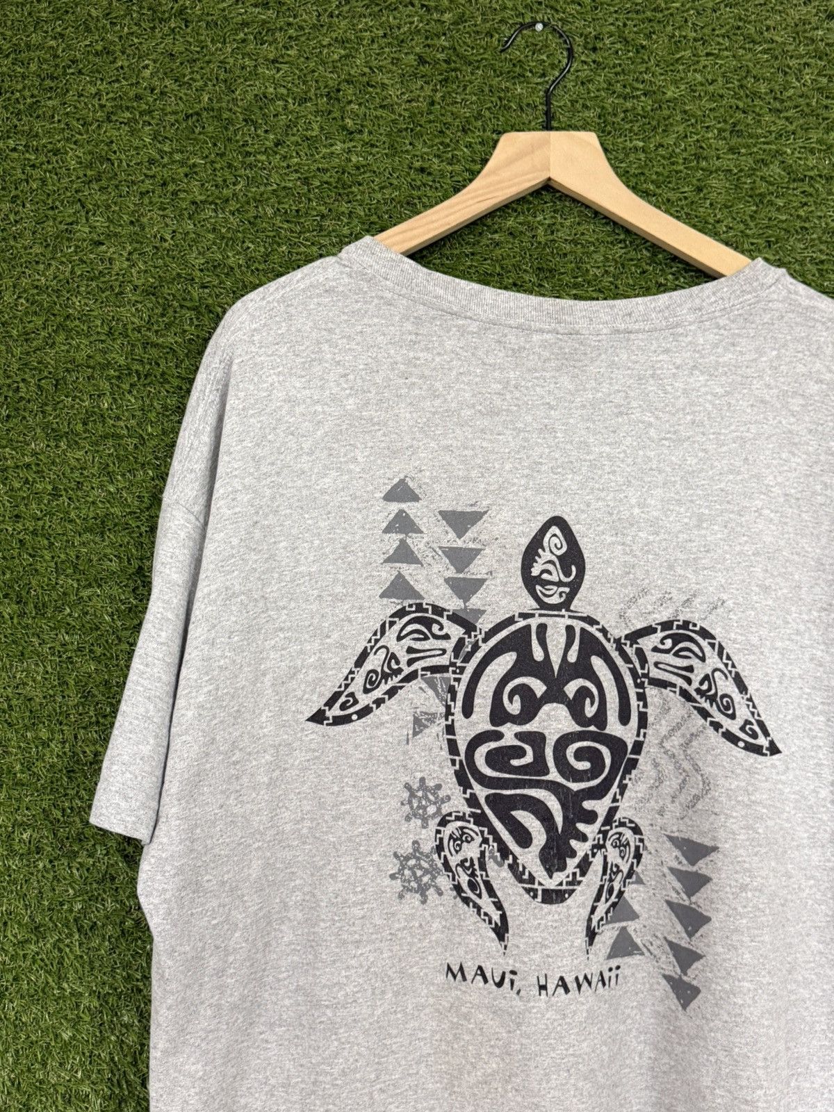 Vintage Vintage Alstyle Hawaii Grey Turtle Sea Ocean Logo Tee XXL Size US XXL / EU 58 / 5 - 3 Thumbnail