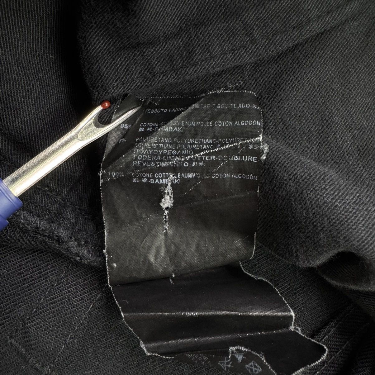 Saint Laurent Paris SAINT LAURENT PARIS FW13 BLACK D02 DENIM Size US 30 / EU 46 - 5 Thumbnail