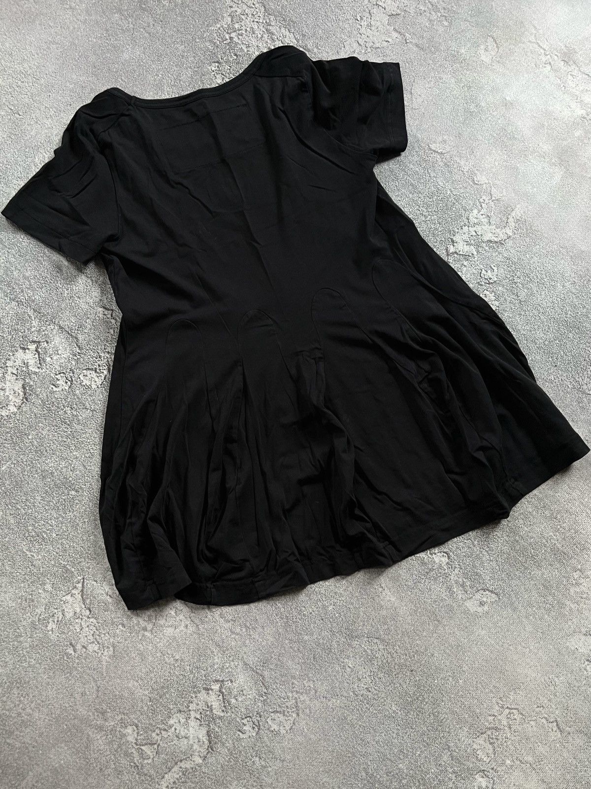 Rundholz Rundholz Basic Jersey Tunic Black Short Sleeves Shirt Size M Size M / US 6-8 / IT 42-44 - 5 Thumbnail