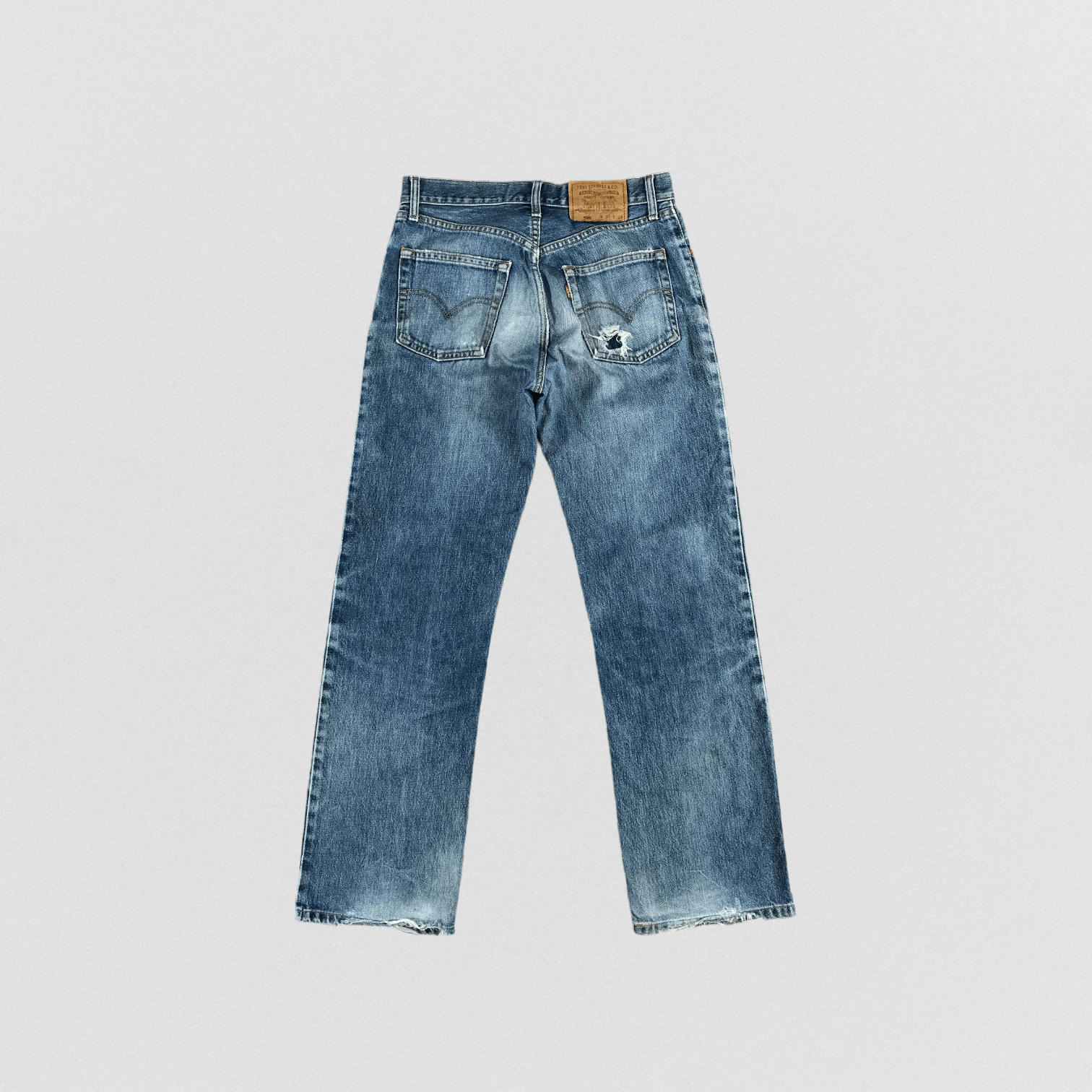 Levi's × Vintage 90s Vintage Blue Wash Levis 506 Jeans-JM2502 Size US 31 - 2 Thumbnail