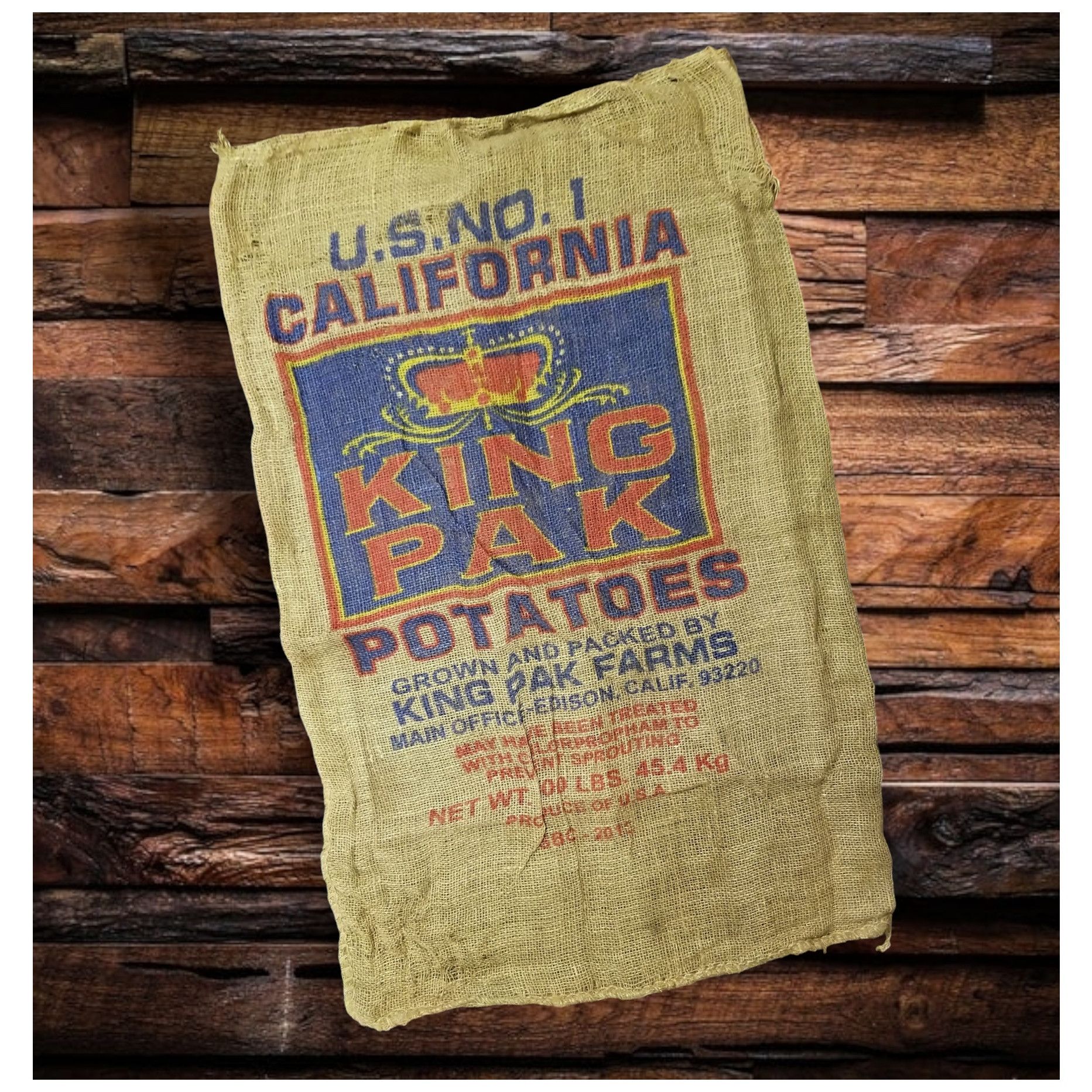 LVC VINTAGE POTATO SACK WITH PRINTED GRAPHICS Size ONE SIZE - 1 Thumbnail