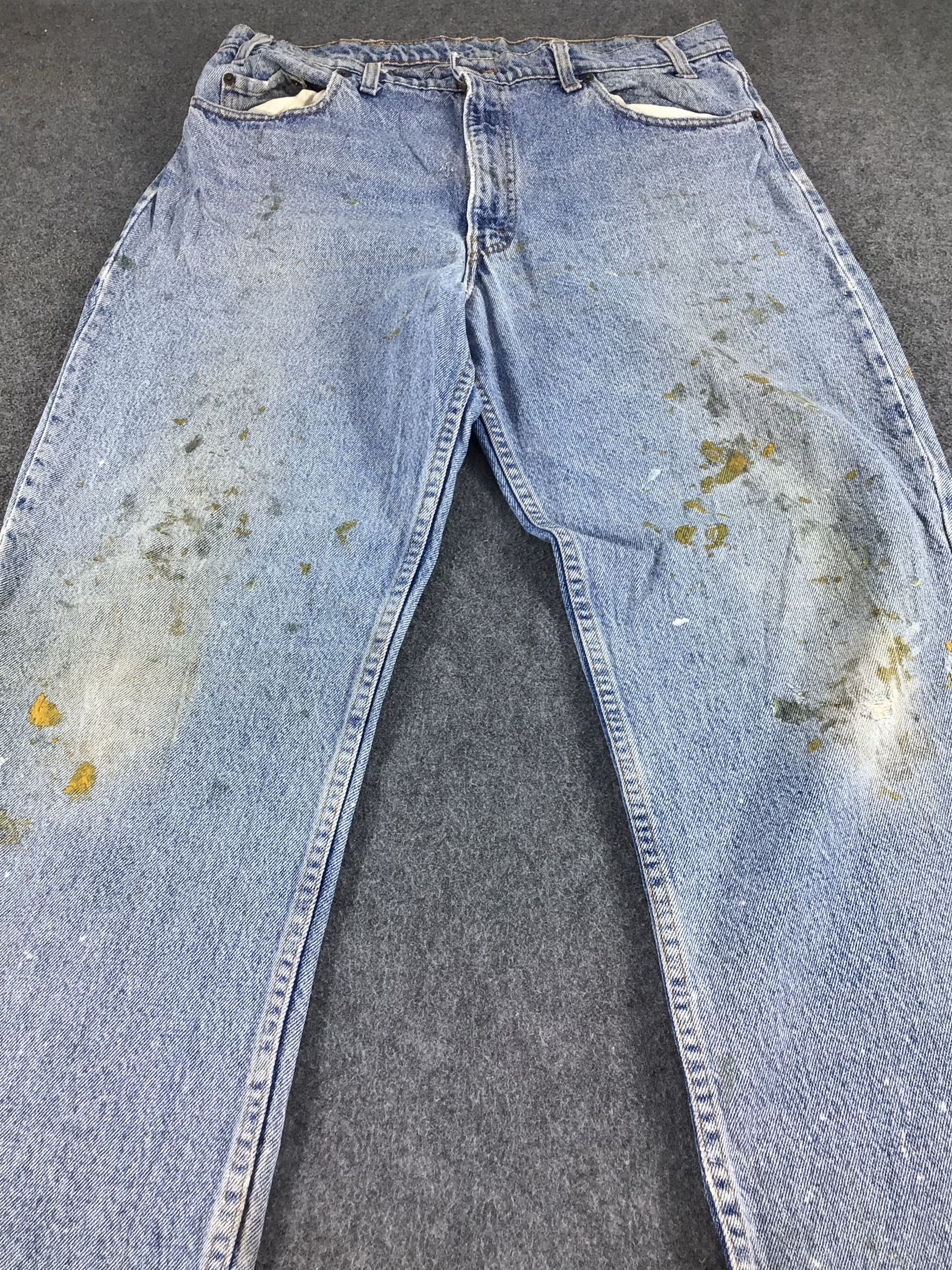 Levi's Vintage Levis 540 Jeans Dirty Distressed Denim -J525 Size US 36 / EU 52 - 3 Thumbnail