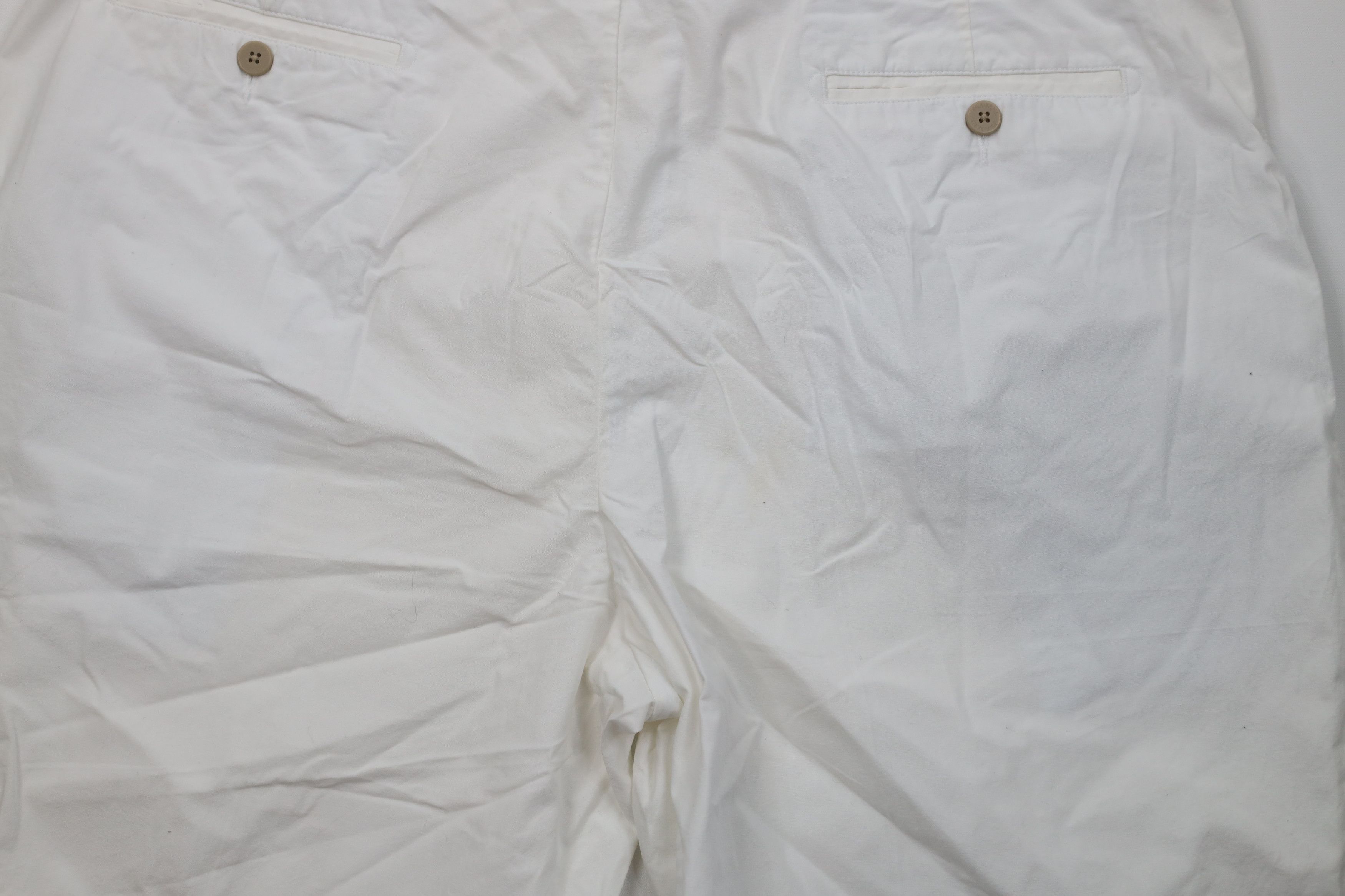 Jos. A. Bank Deadstock Vintage 90s Y2K Jos A Bank White Cotton Size US 44 / EU 60 - 10 Thumbnail