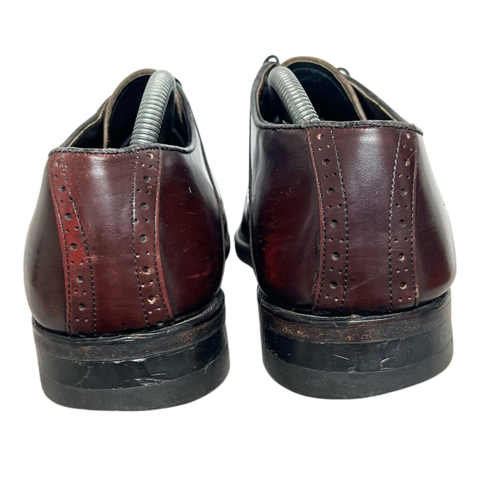 Other MEN VINTAGE BRITISH WALKERS CUSTOM BURGUNDY OXFORD SHOES Size US 9.5 / EU 42-43 - 7 Thumbnail