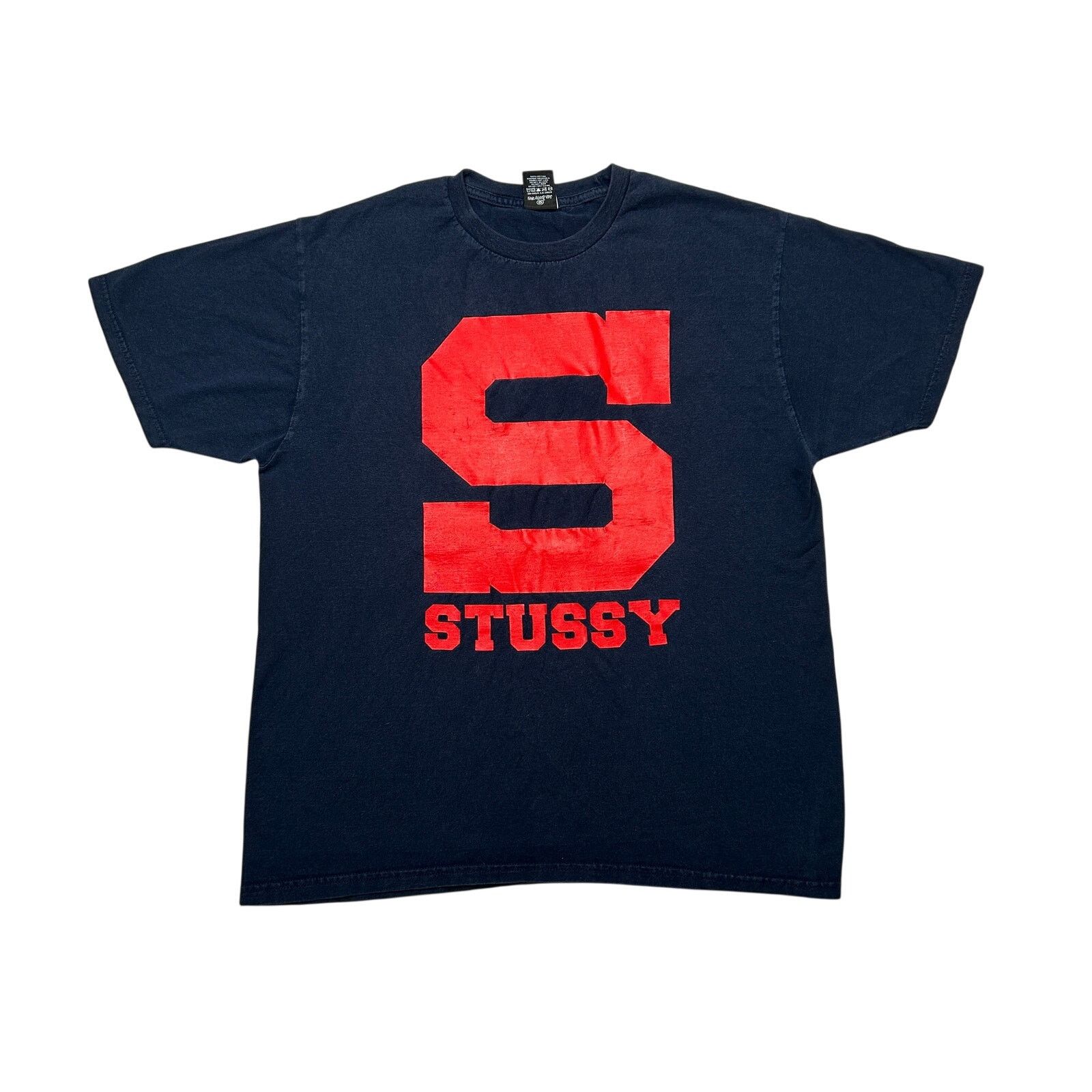 Stussy Stussy Big S Tee Men's Large Short Sleeve Skater Streetwear Size US L / EU 52-54 / 3 - 1 Thumbnail