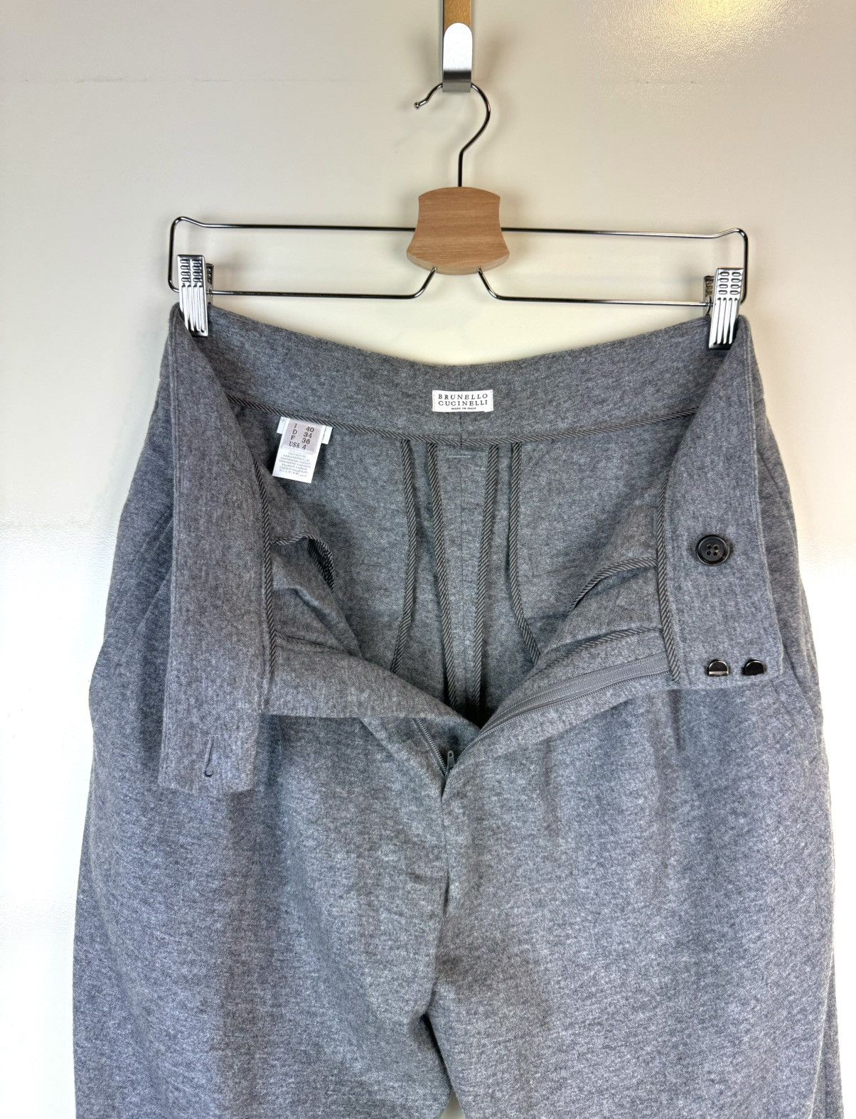 Brunello Cucinelli Brunello Cucinelli cashmere joggers trousers pants luxury S Size 27" / US 4 / IT 40 - 11 Thumbnail
