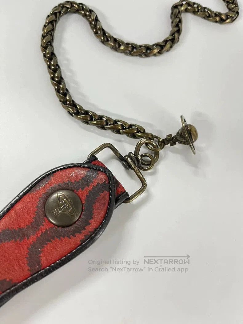 Vivienne Westwood Vivienne Westwood Dragon Bone Chain Keyring Belt. Size ONE SIZE - 4 Thumbnail