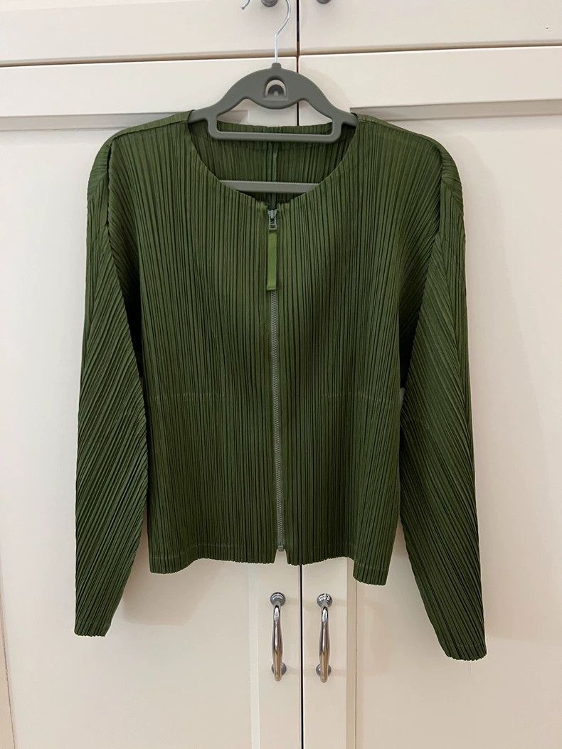 Issey Miyake Pleats Please Zip Jacket -dmc