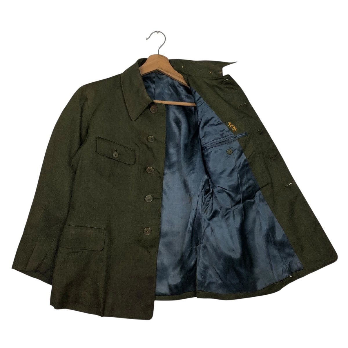 Vintage 🔥VINTAGE CHORE WORK MILITARY JACKET BUTTON BUZZ RICKSONS Size US S / EU 44-46 / 1 - 13 Thumbnail